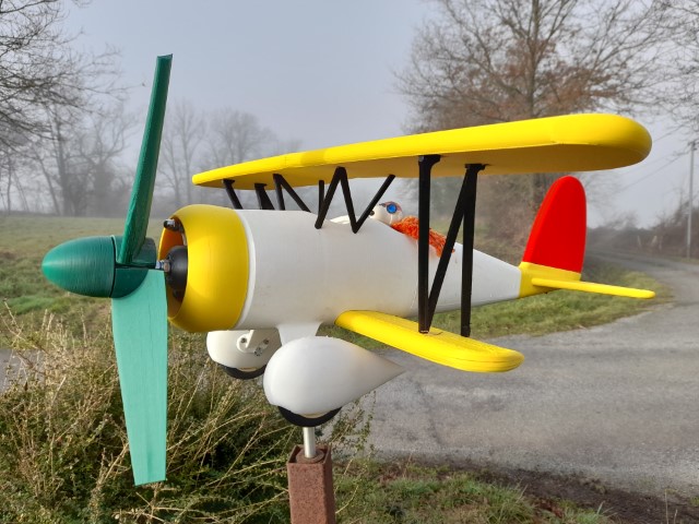 Waco windmill plane — miniatura 9