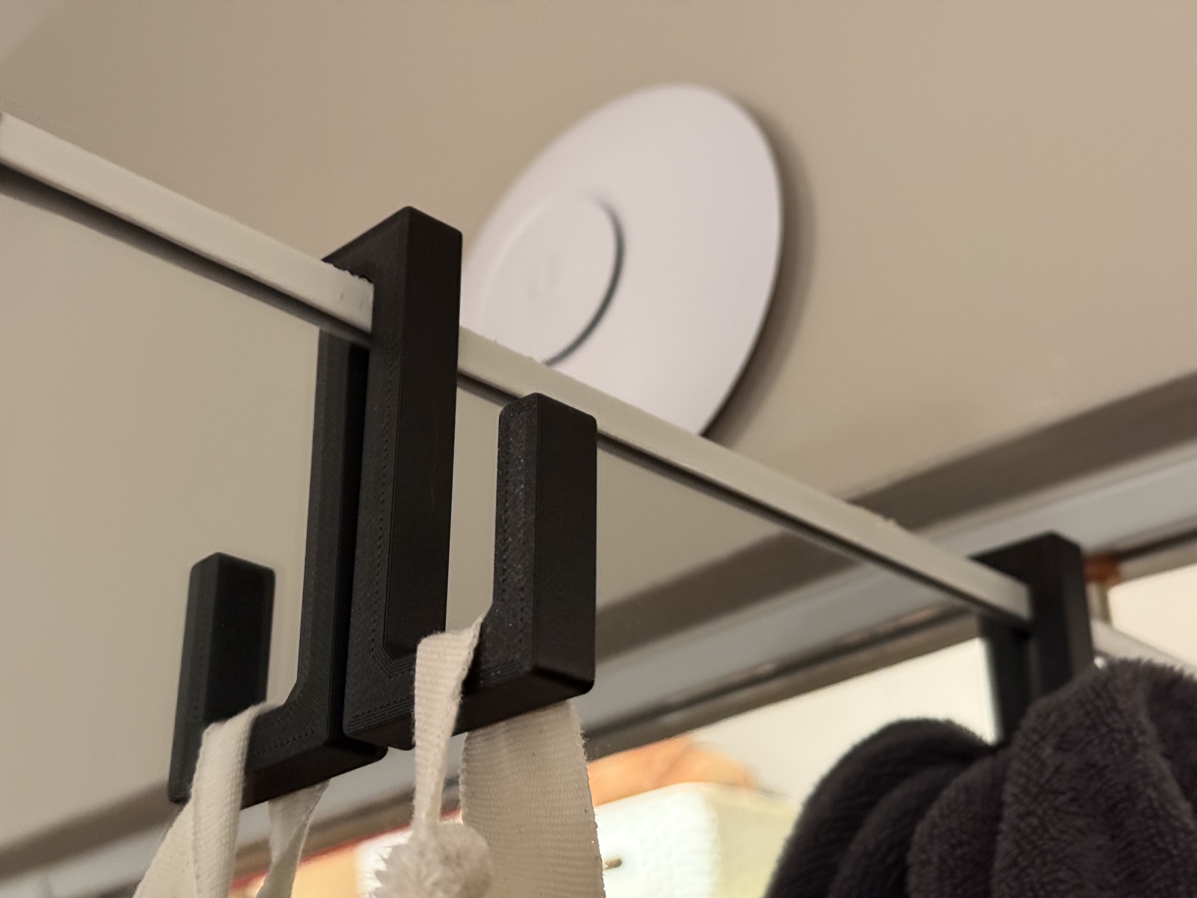 Minimalist Symmetrical Towel Hook