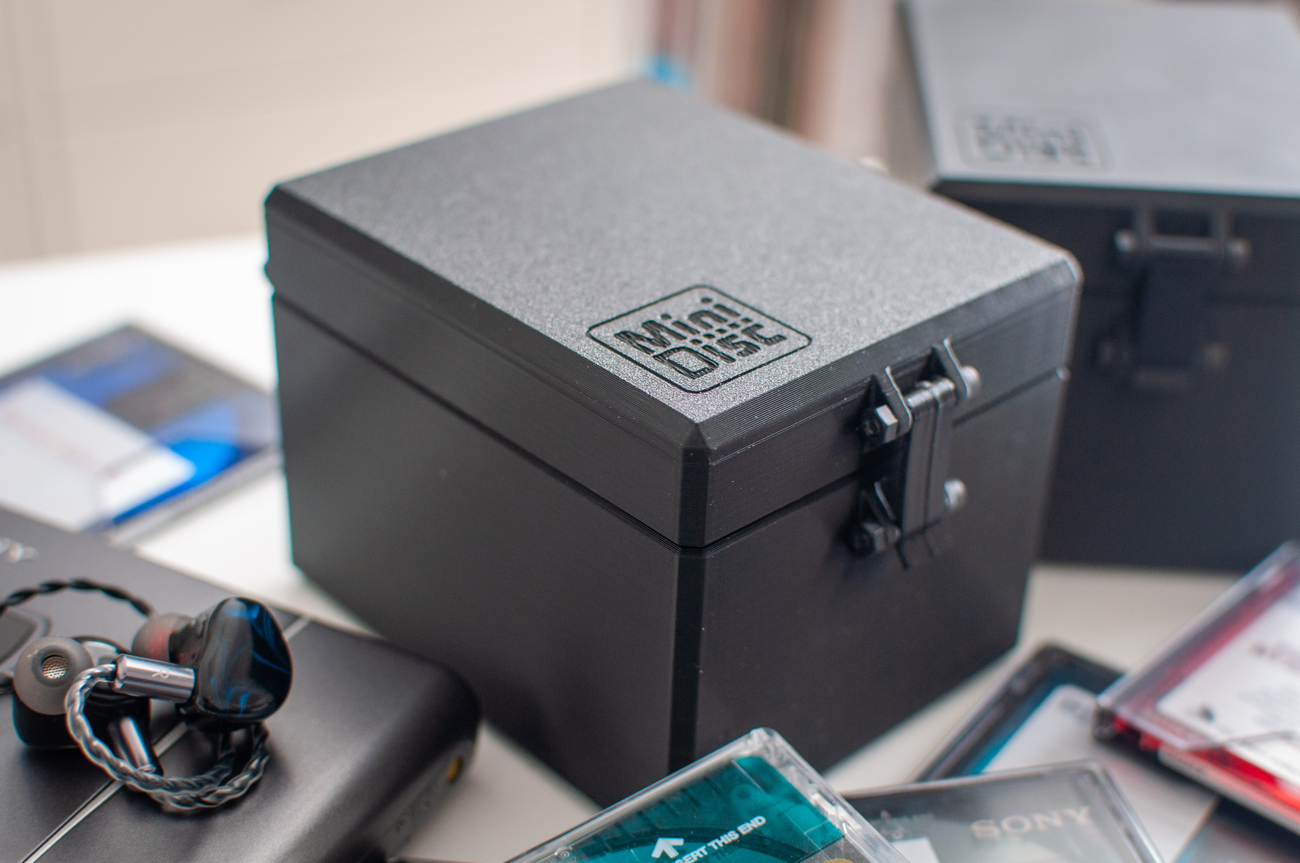 Miniatura 4 do modelo 3D Minidisc Storage Case