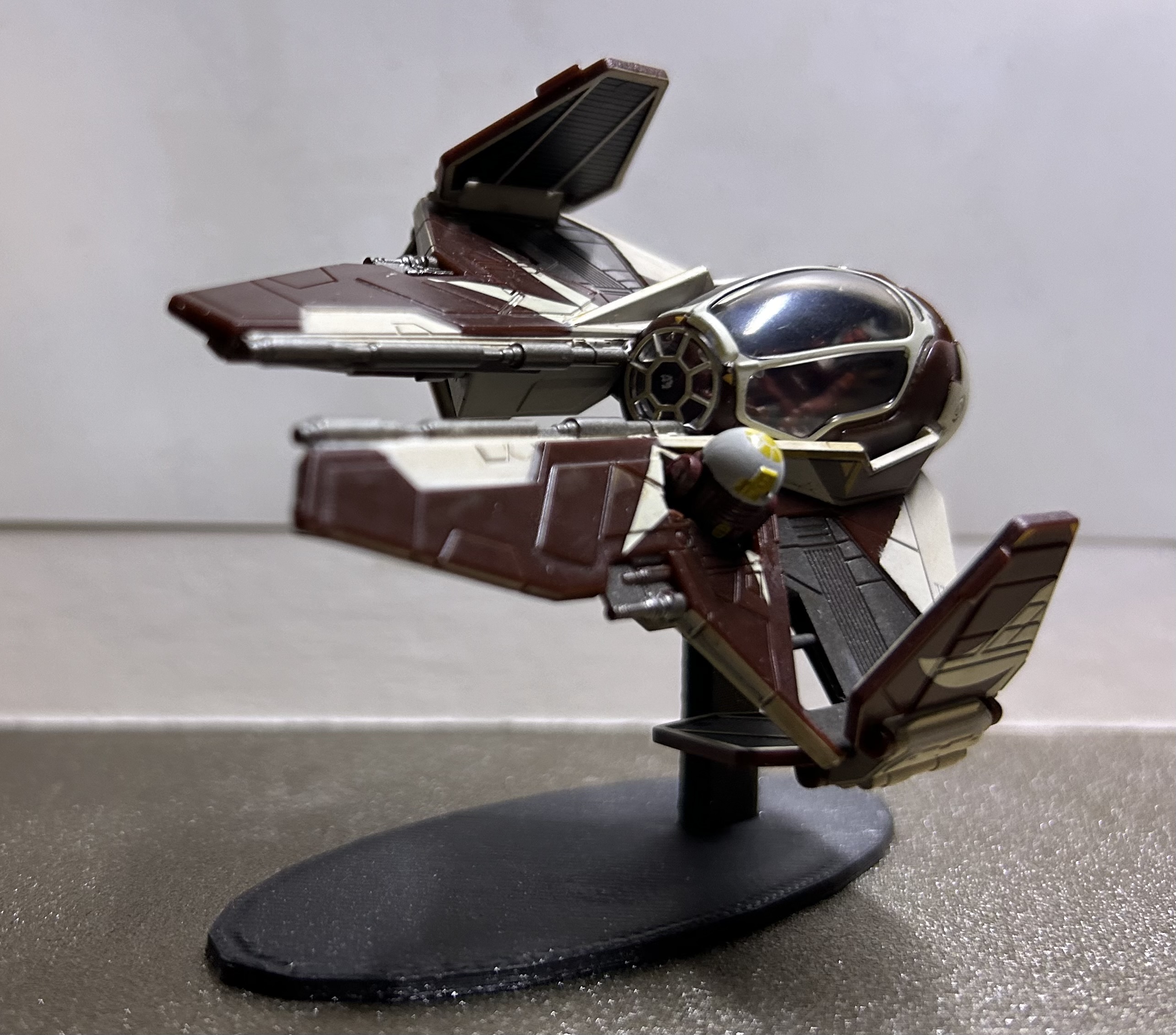 Jazwares Micro Galaxy Squadron Jedi Interceptor Stands