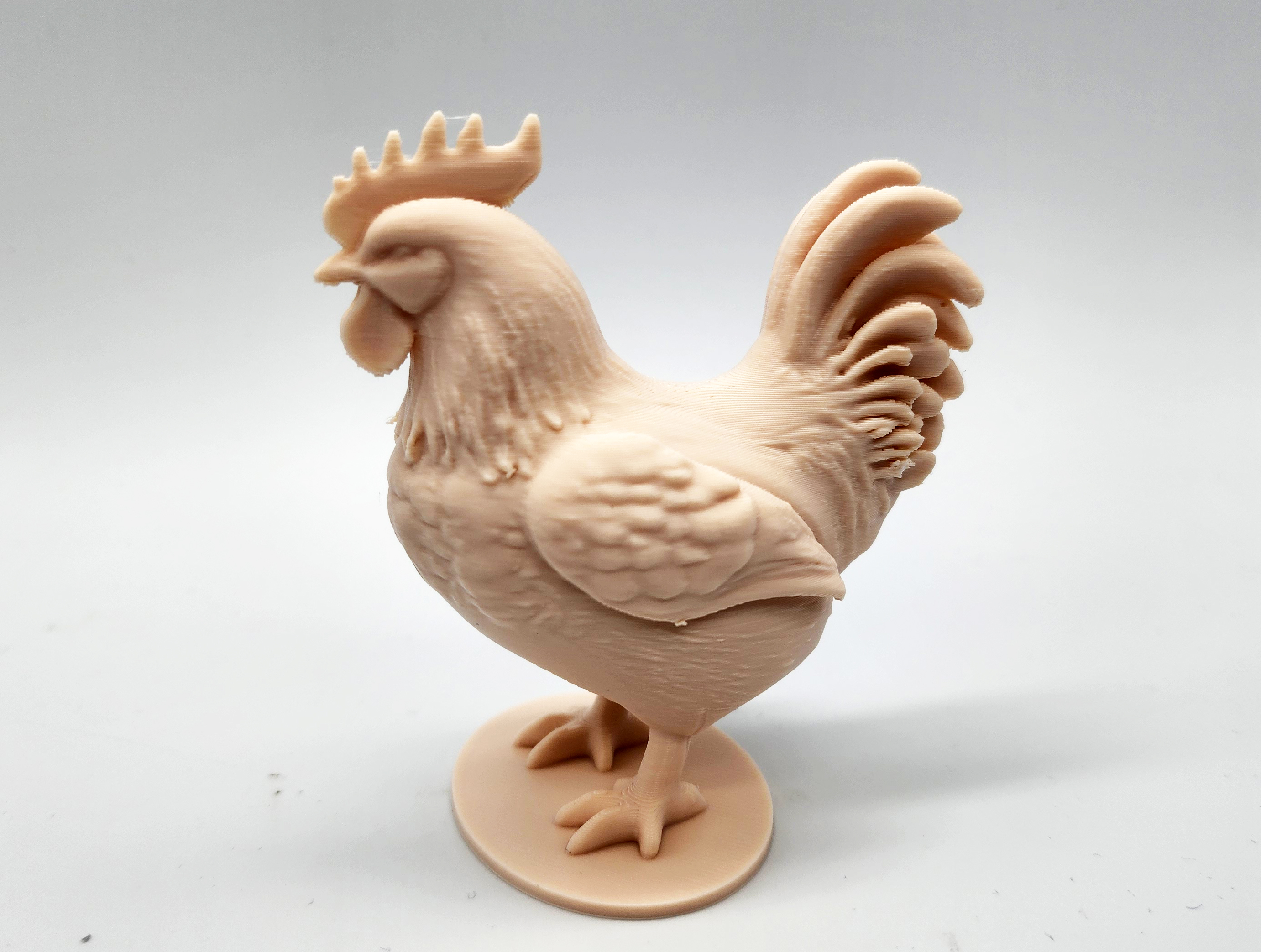 Chicken Miniature 3D model thumbnail