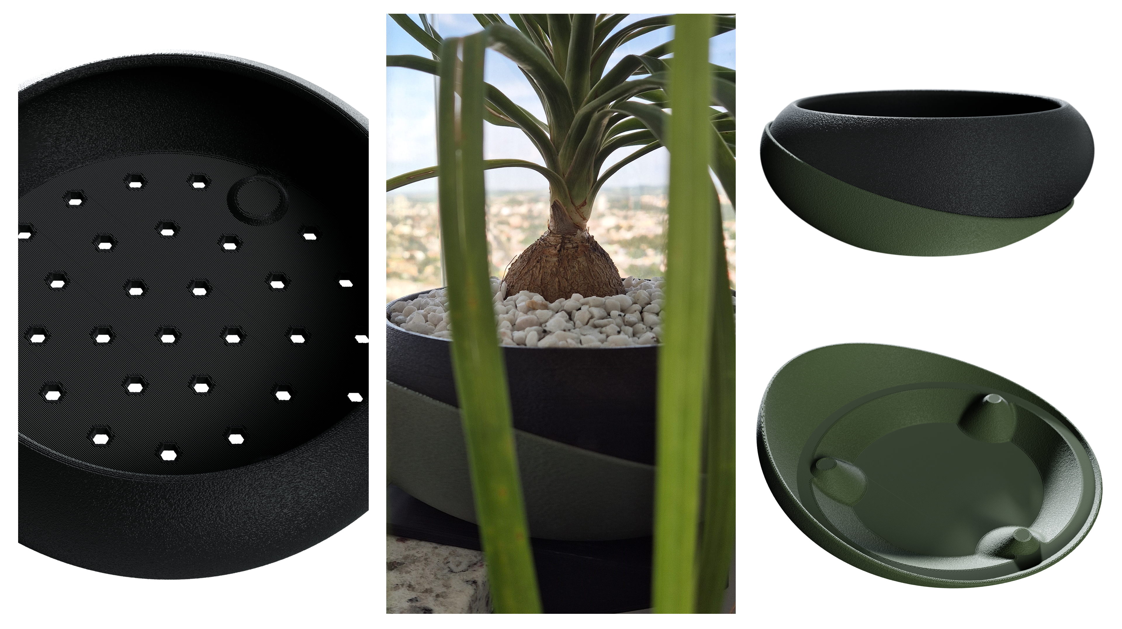 Medium Size Planter with Drainage System — miniatura 5