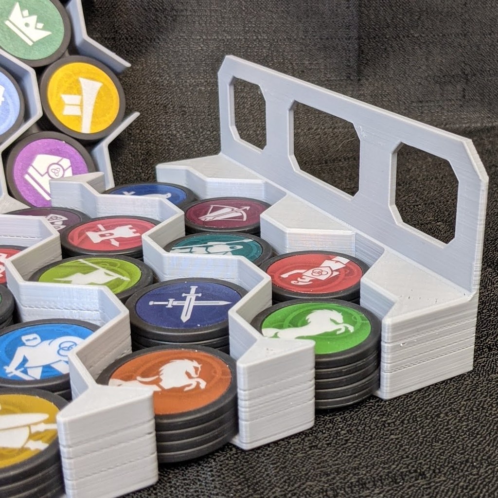 War Chest Board Game Insert by Pandora's Hobbies Download free STL