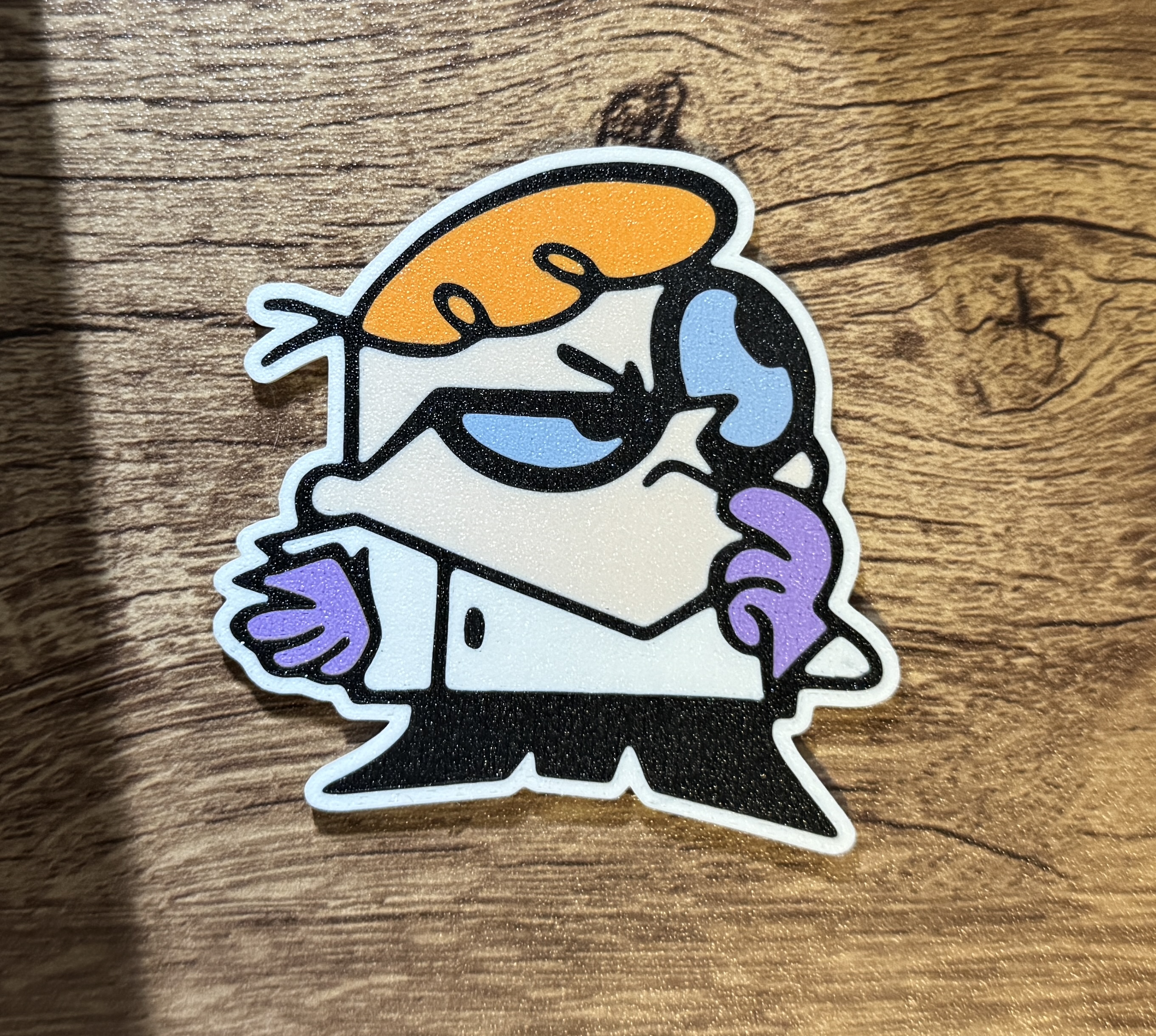Dexter's Laboratory Magnet (multi-color)(8x3mm magnets)