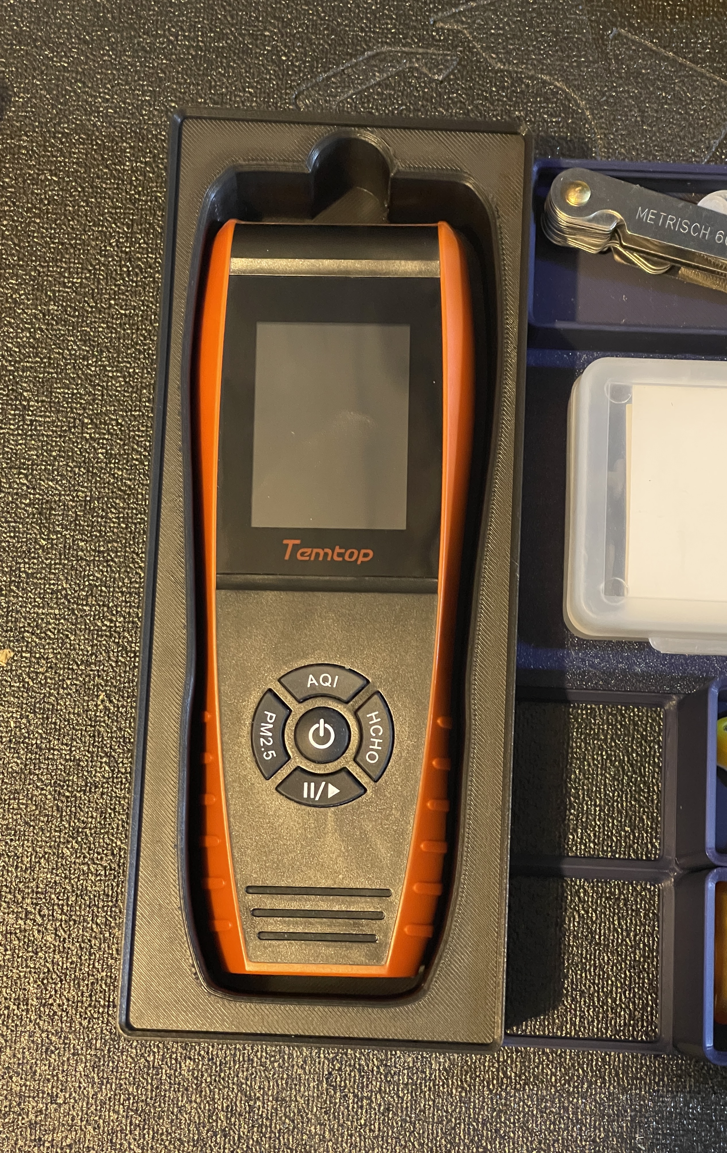Gridfinity - Temtop LKC1000 Air Quality Monitor
