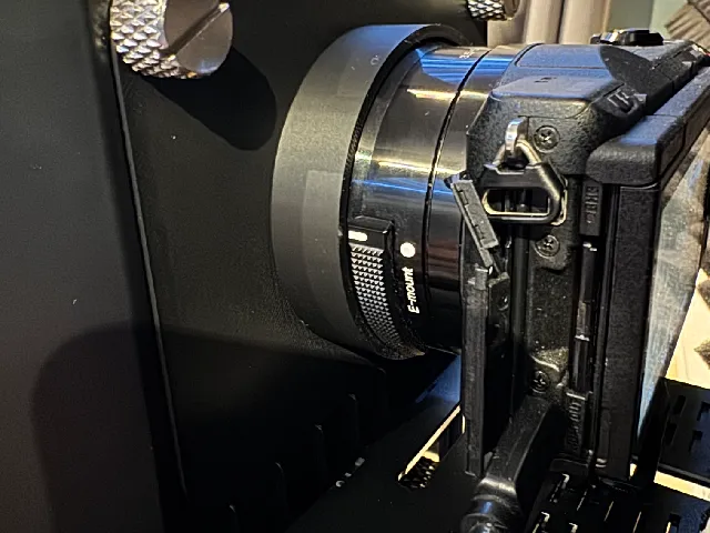 Elgato Prompter Sony 16-50 E Mount Backplate