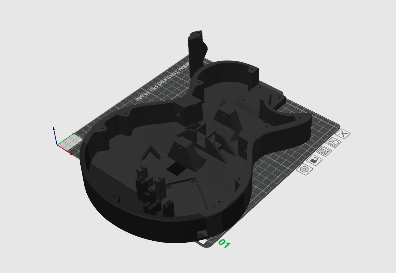clone hero les paul adjustments 3D model thumbnail