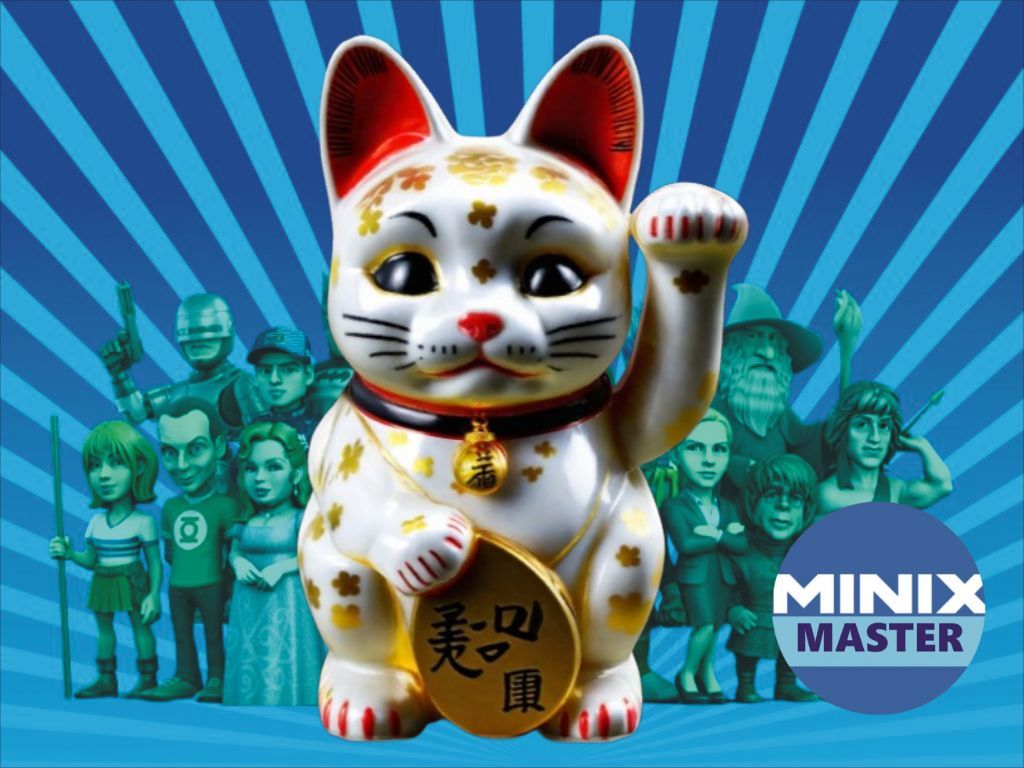minix figure maneki neko