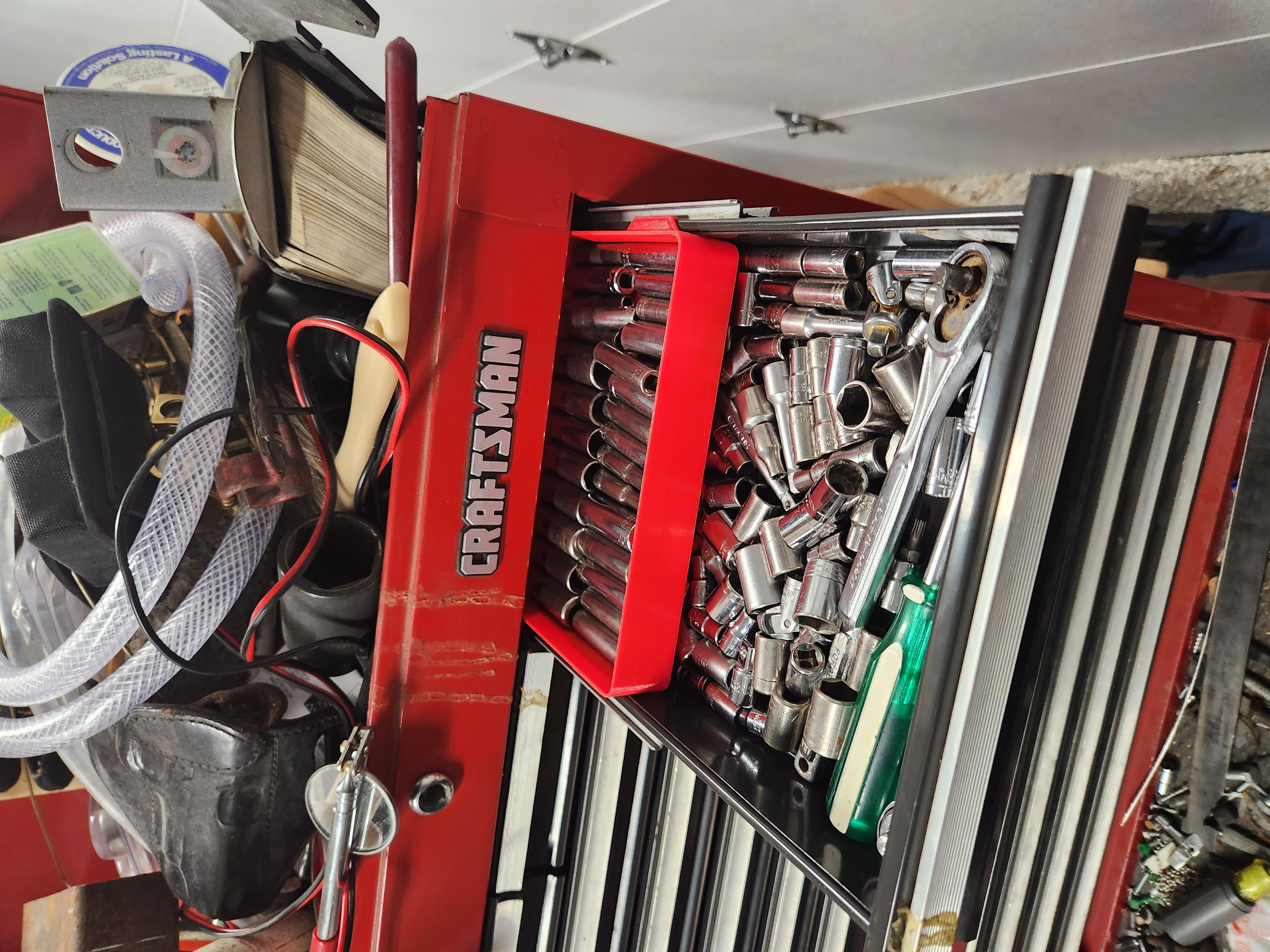 Make your own Tool box extra drawer tray