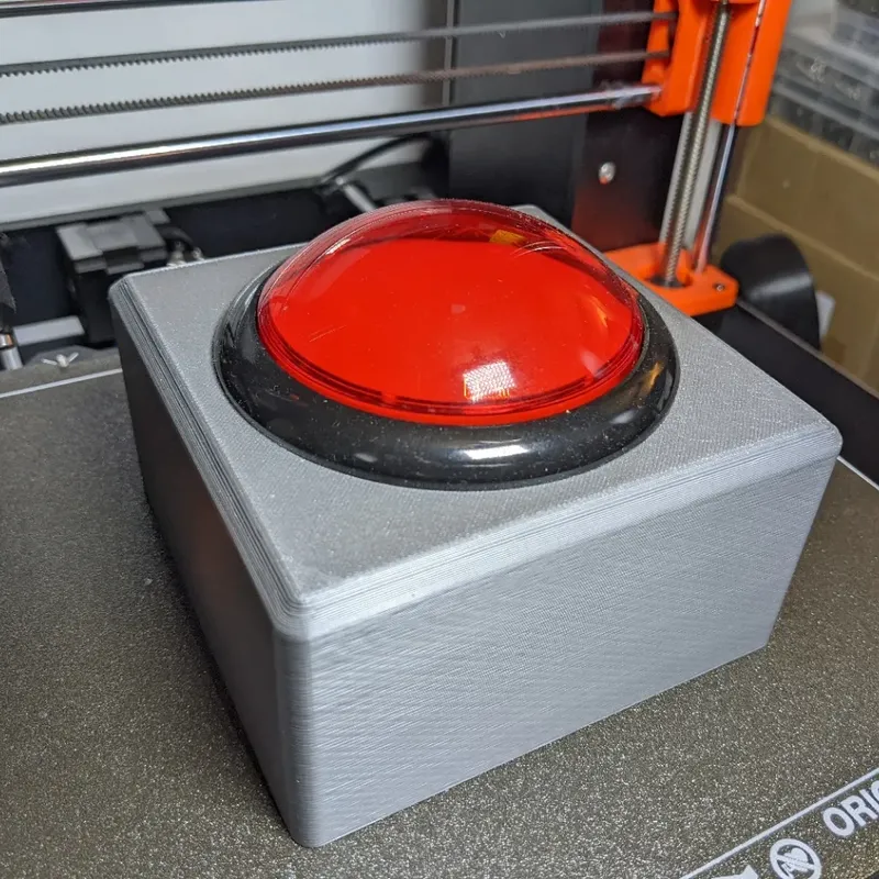 Big Red Button For Stress Relief | 3D model