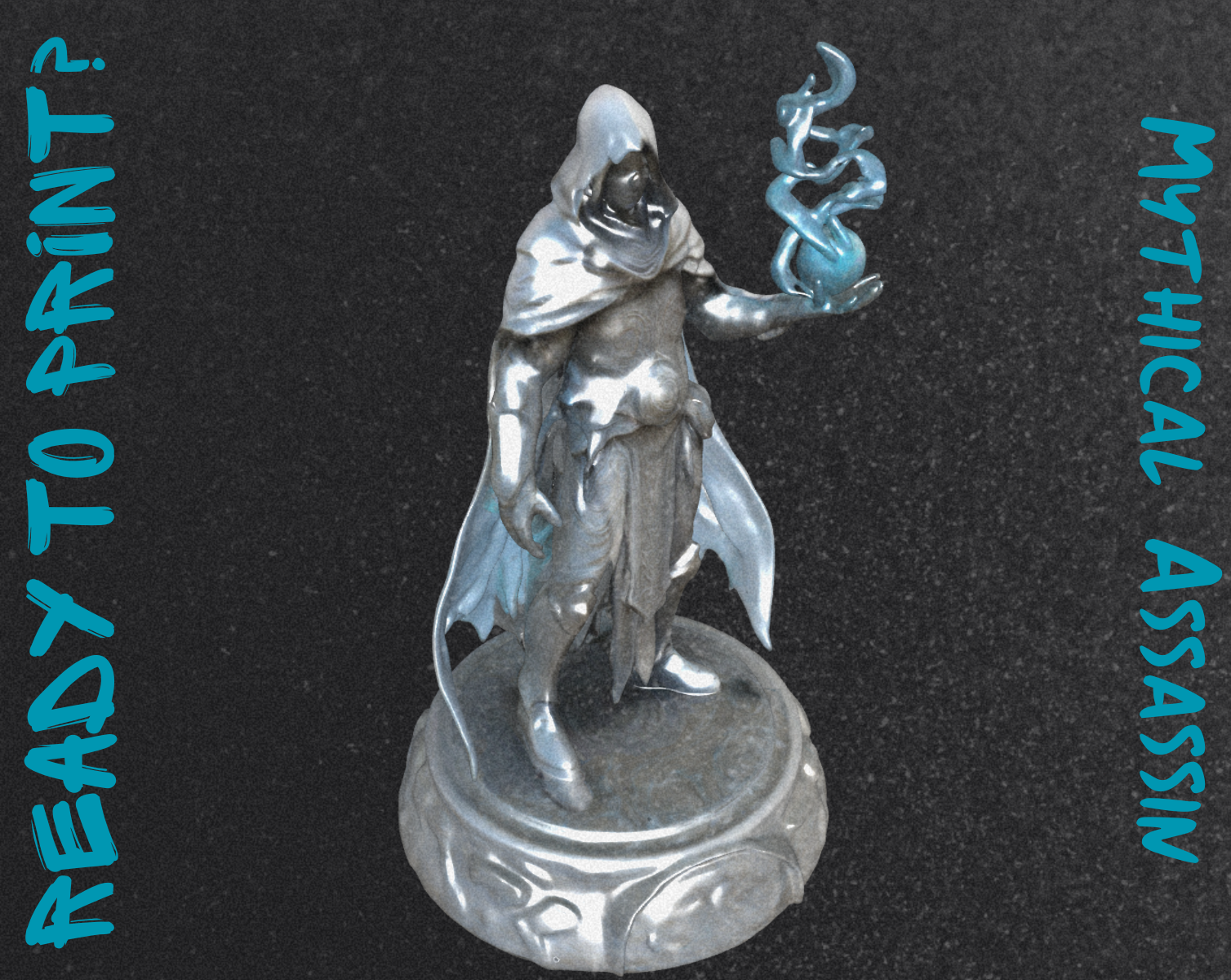 Mythical Assassin Figurine | With base