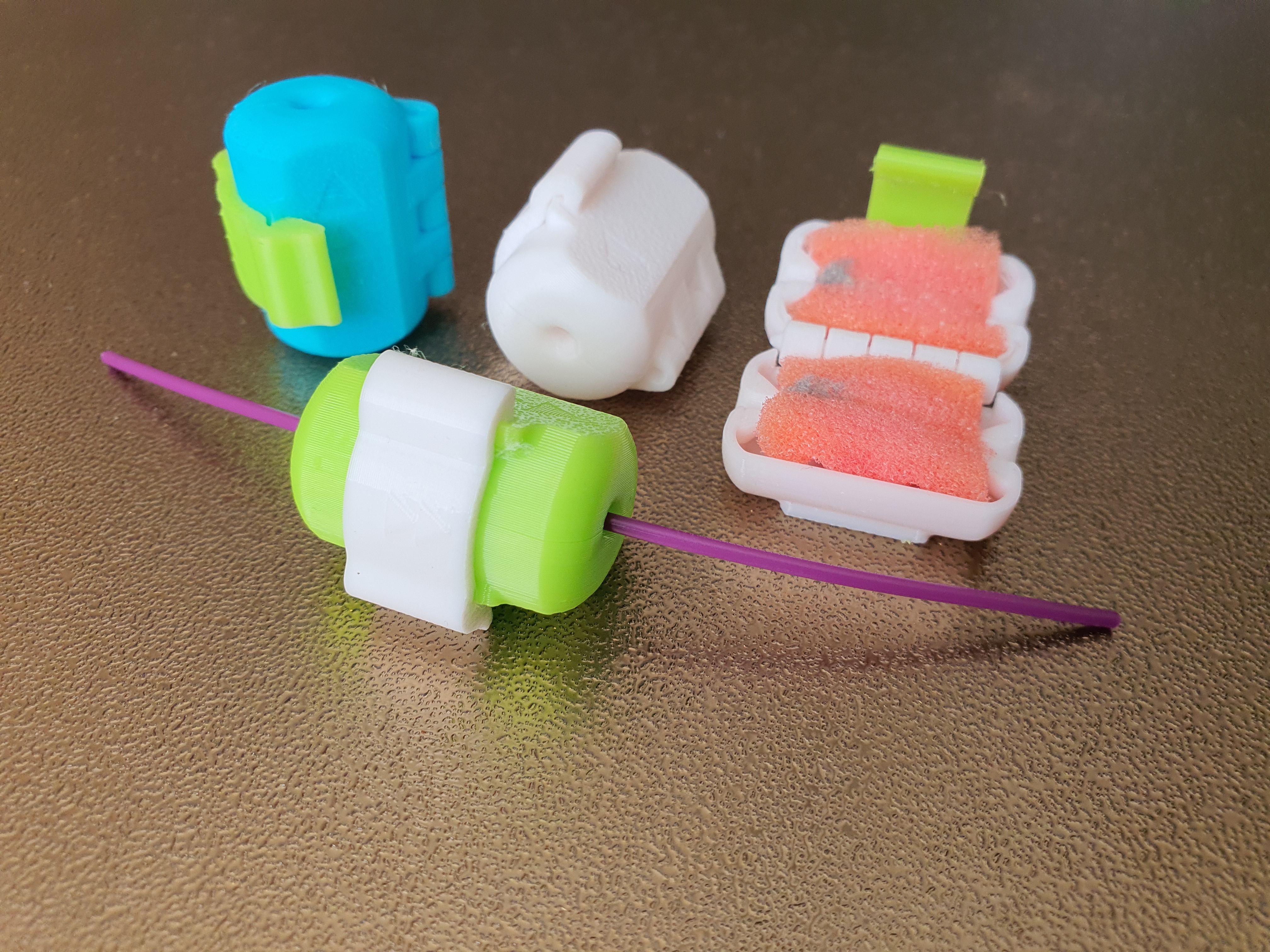 Miniatura 3 do modelo 3D Filament cleaner
