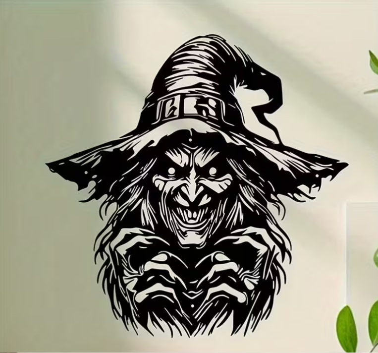 Gothic Witch Wall Decor