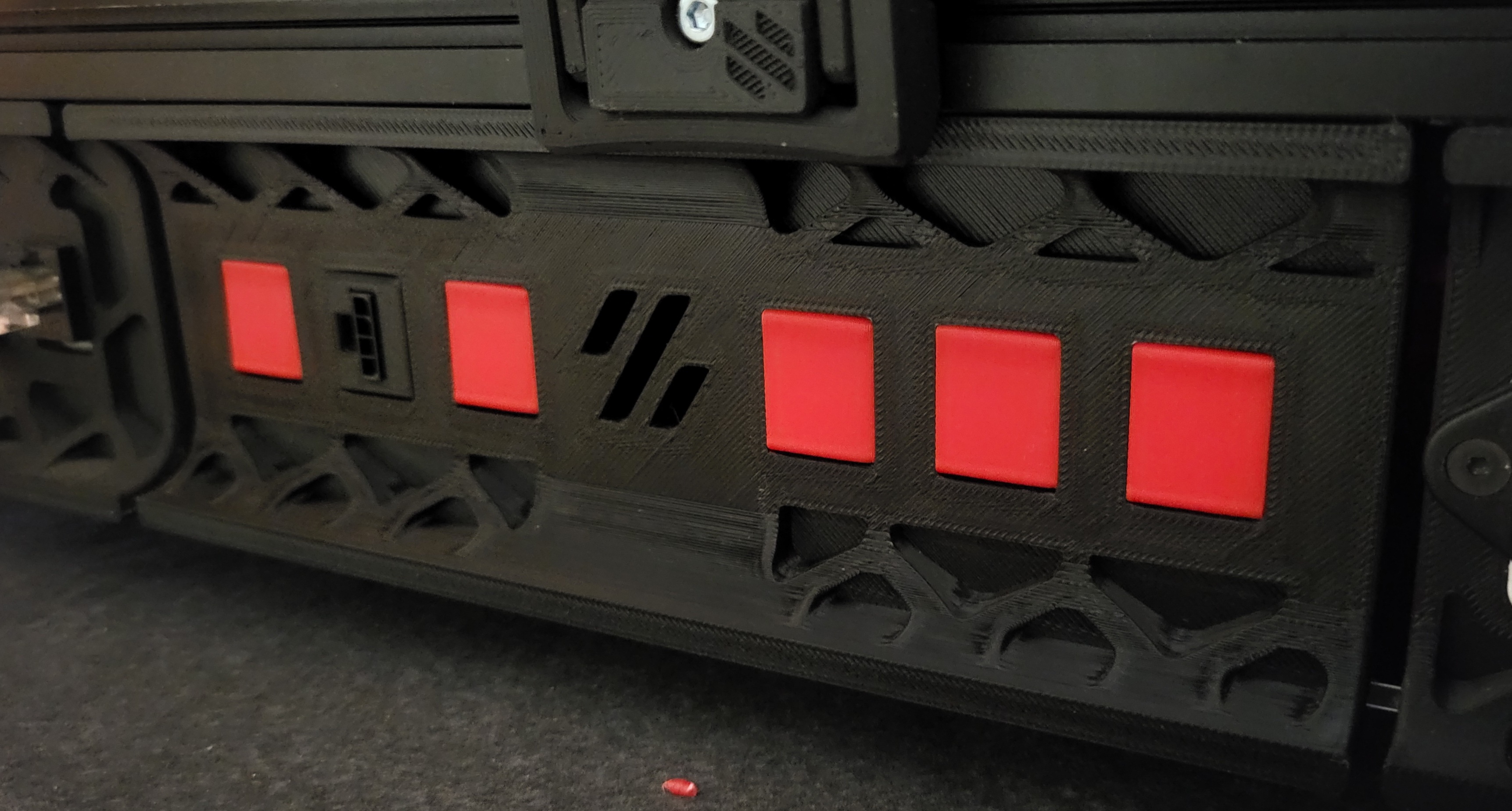Voron V2.4 350mm Rear Skirt with Keystone