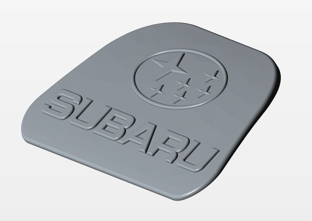 Subaru headrest pad