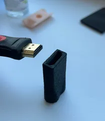 HDMI to 500 Cigarettes adapter by adammakesthings | Download free STL model 