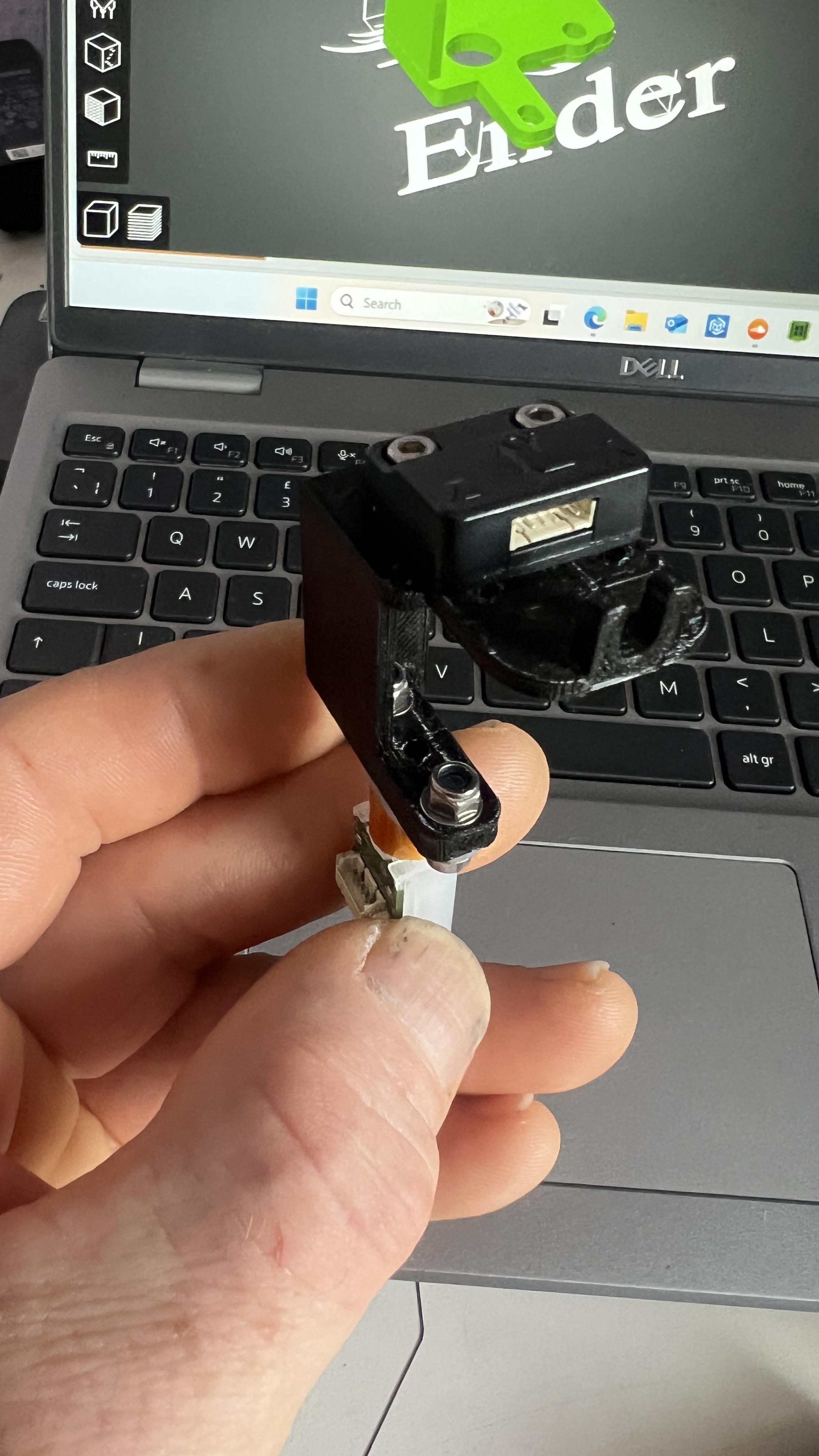 Ender 5 Pro XYZ G Shock sensor Mount Sonic Pad