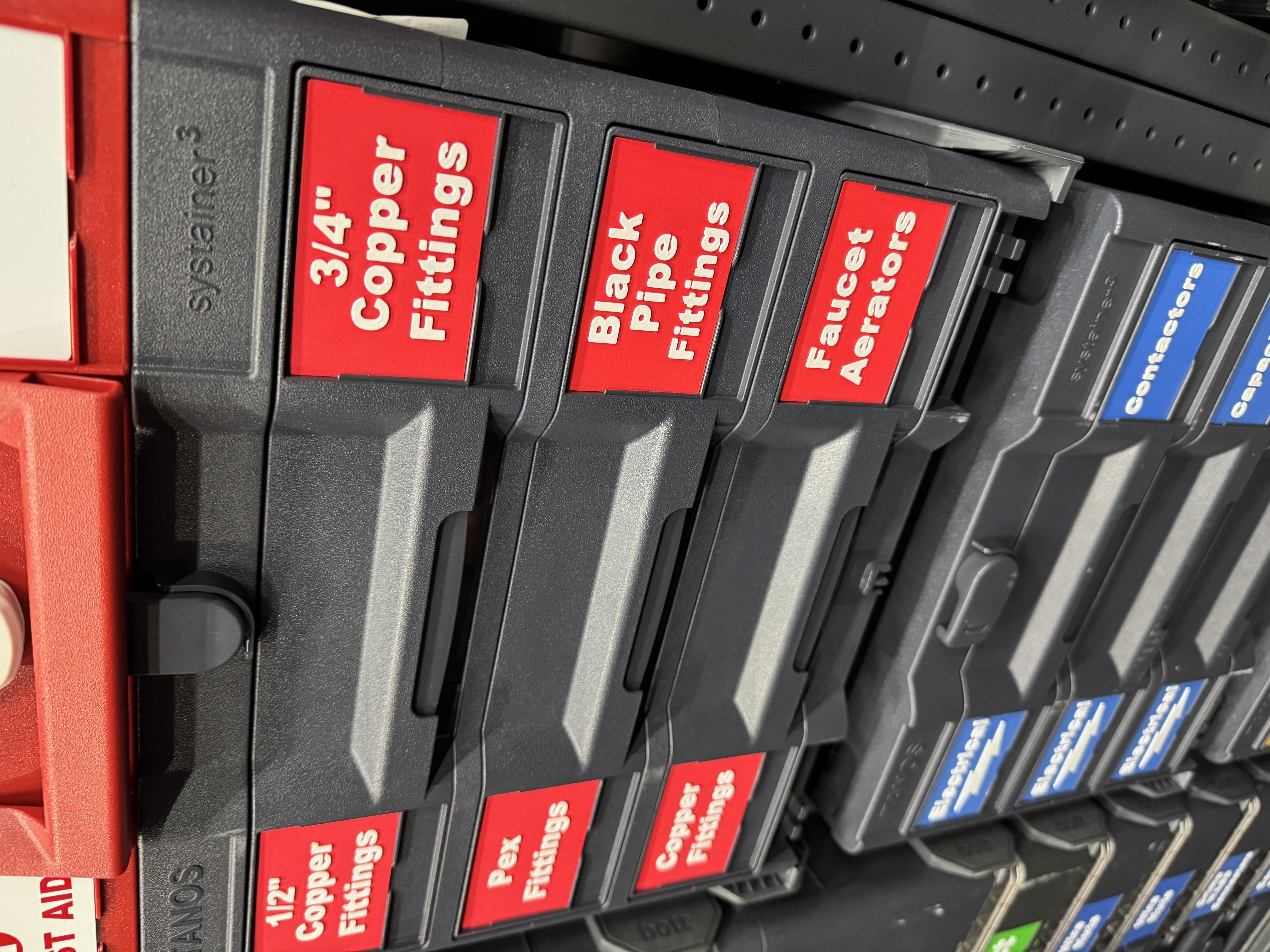 Systainer Card Slot Labels