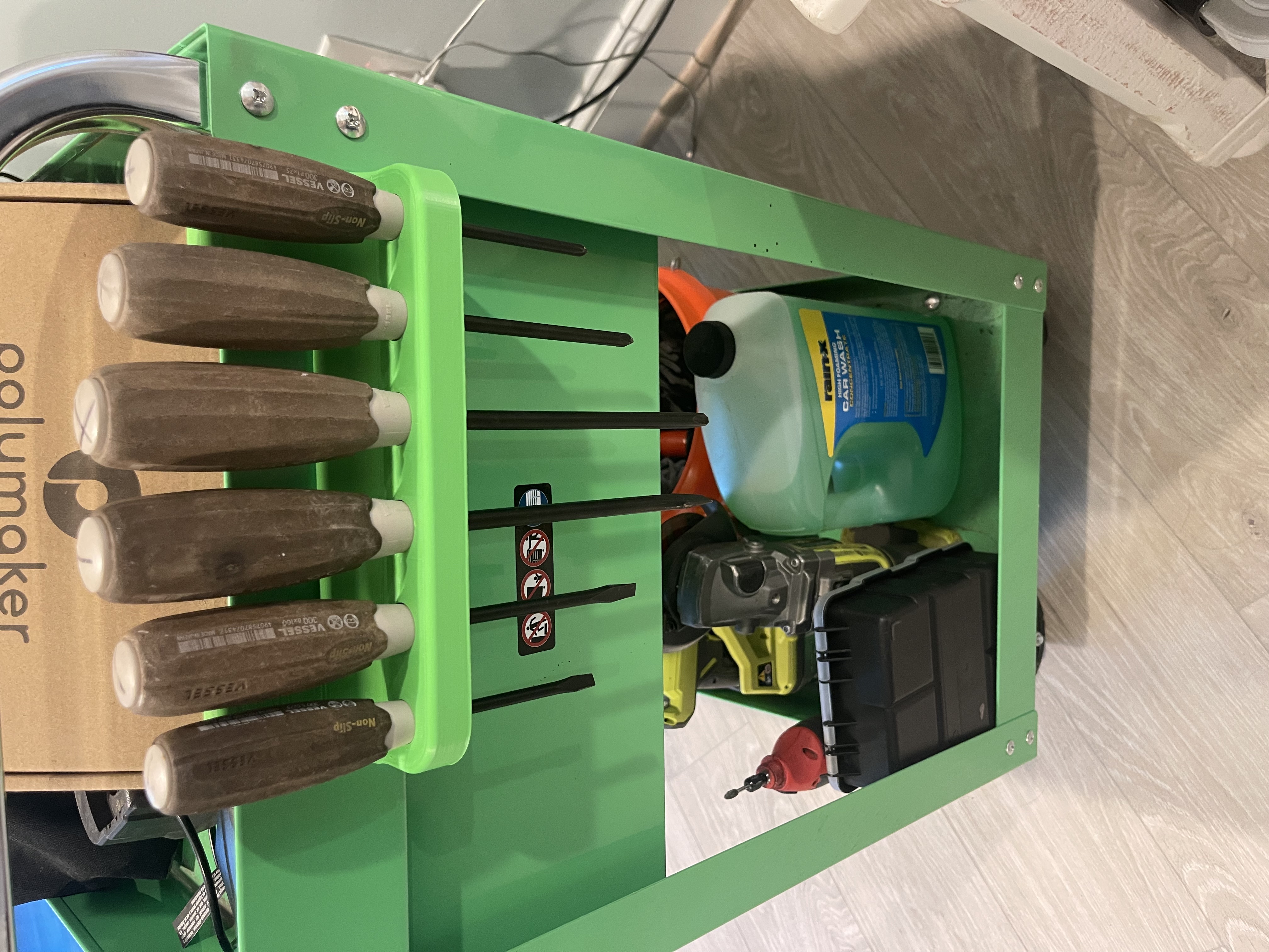 Vessel Screw Driver Caddy