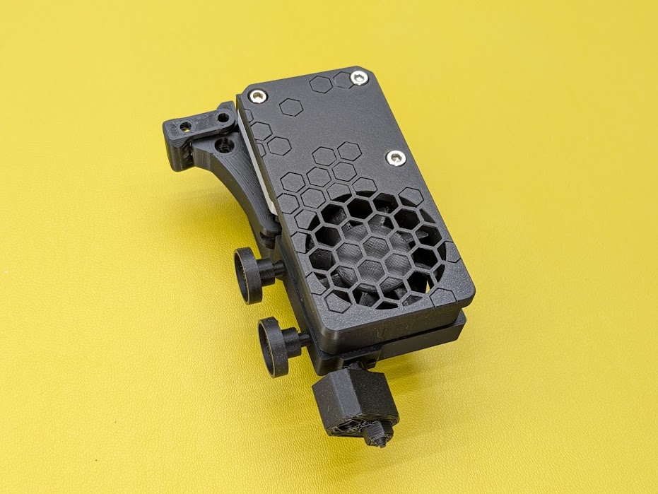 Prusa Core One/MK4 Hex Pattern PG-case Fan Grill Cover