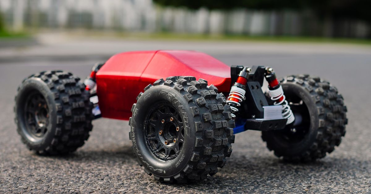 Robak 2 RC Car por robaki | Descargar modelo STL gratuito | Printables.com