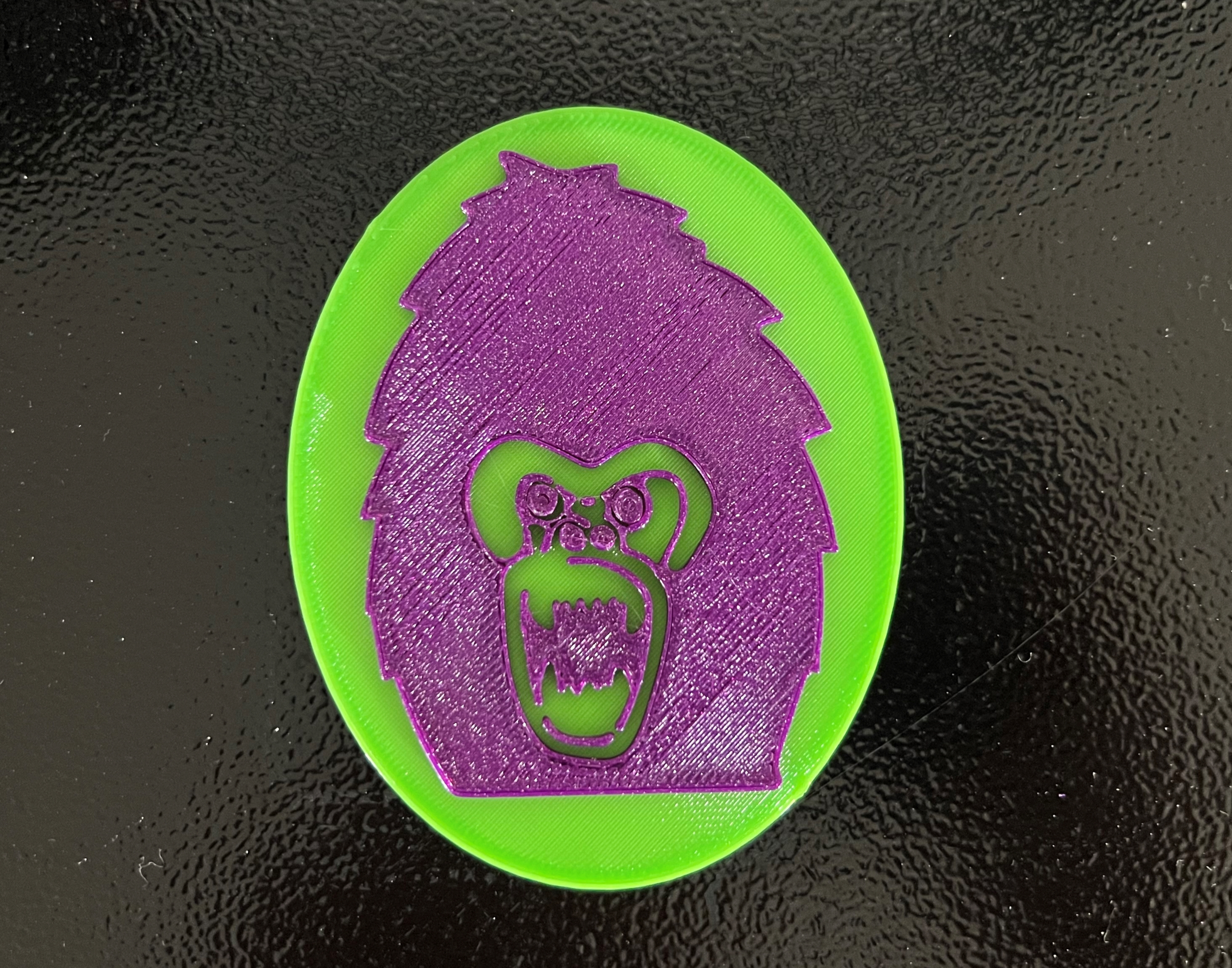 John Kuzic's Gorilla - Magnet + Keychain Set
