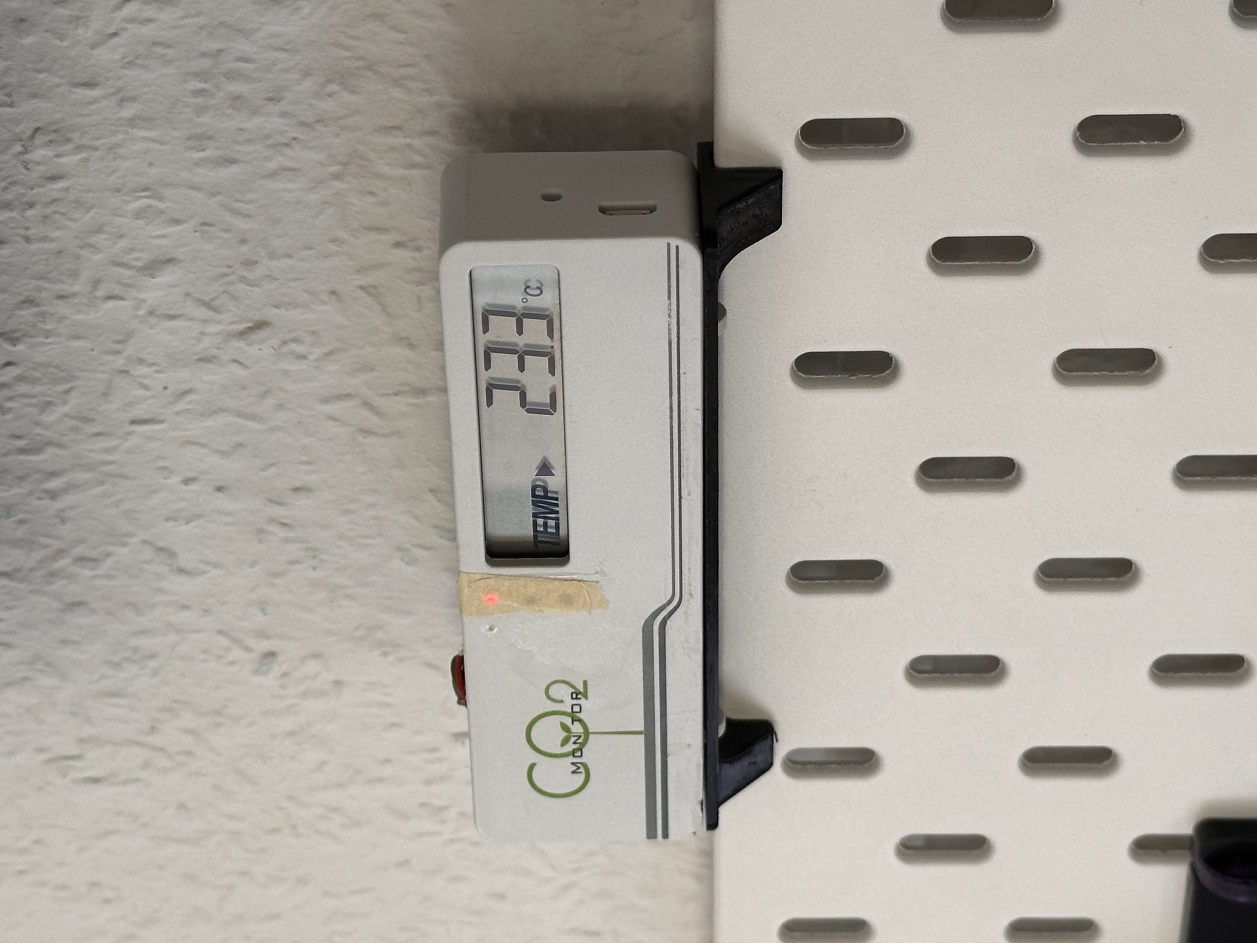 Ikea Skadis Co2 Sensor Mount