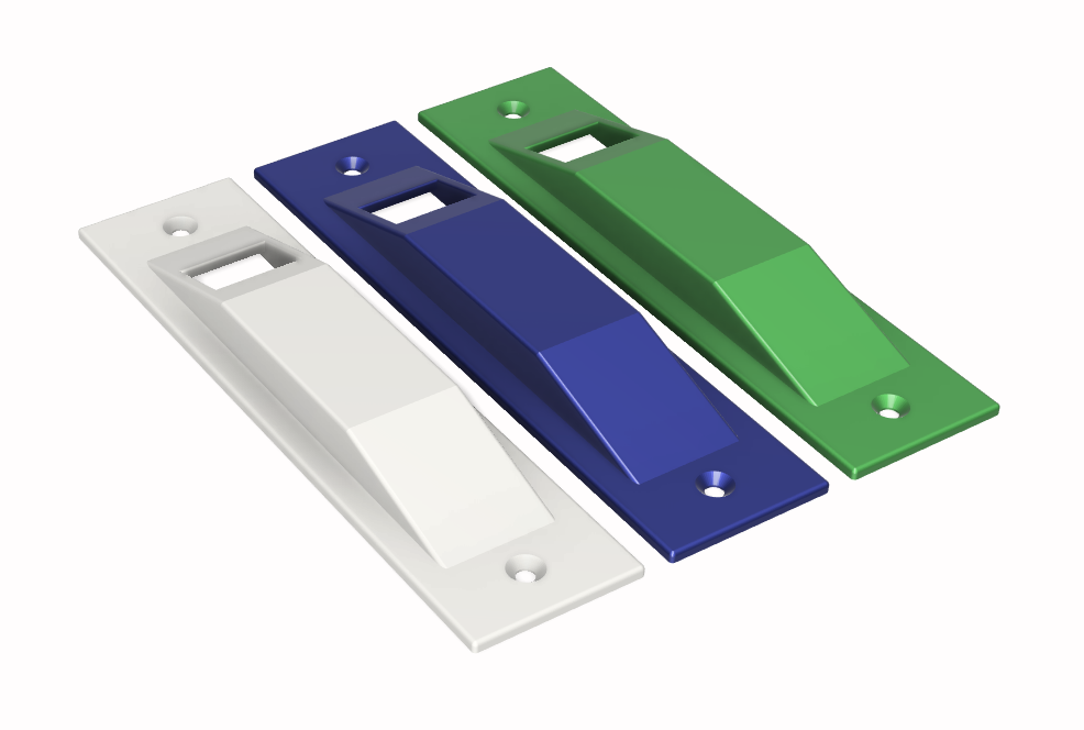 Cover plate for belt winders (Roller shutter)