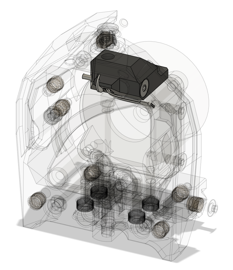 Bondtech LGX lite (v1 & v2) filament runout sensor