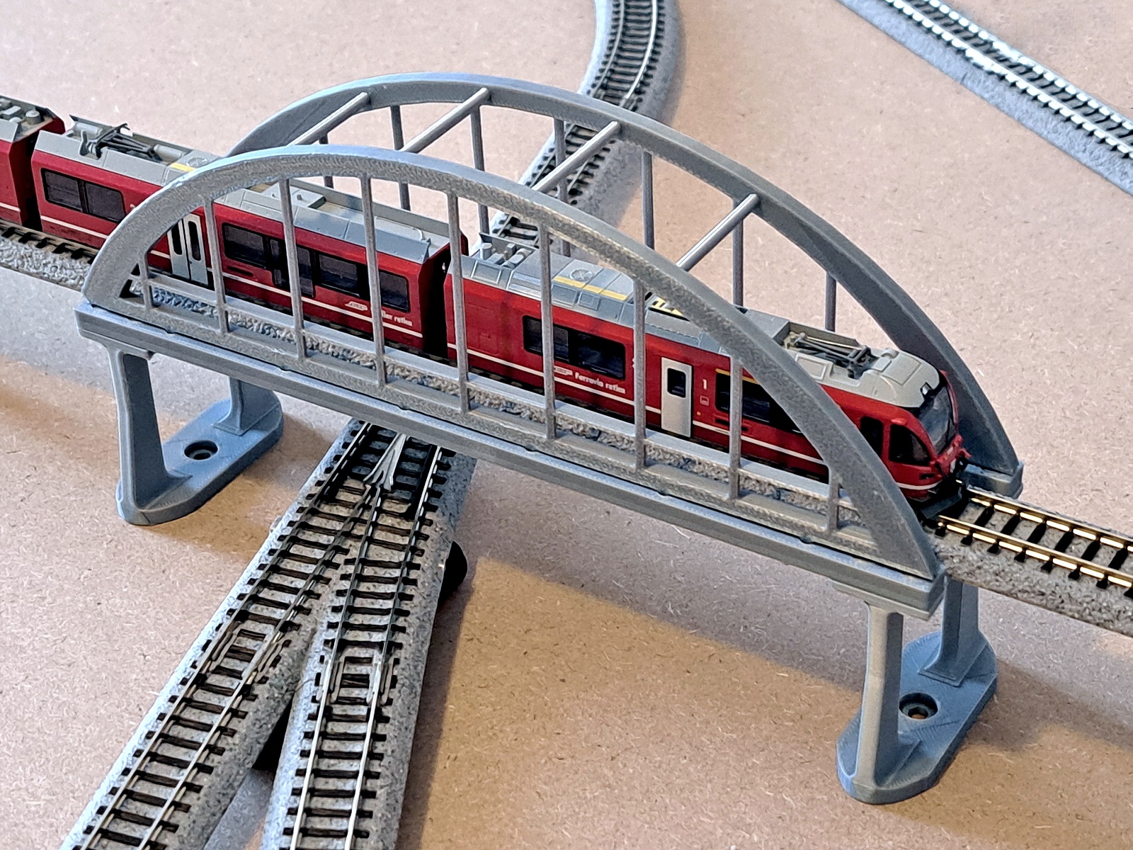 Railway Bow Bridge N Scale