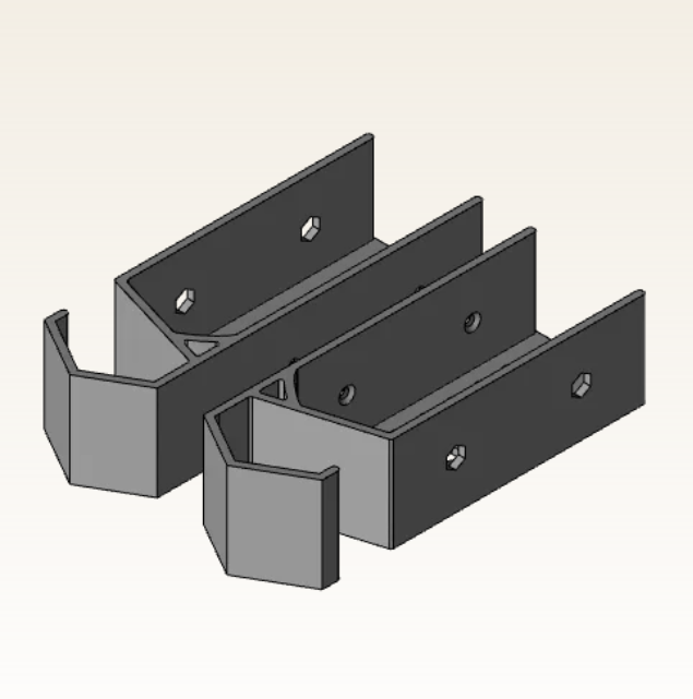 Honey Comb Small Electronics Wall Mount