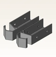 Honey Comb Small Electronics Wall Mount