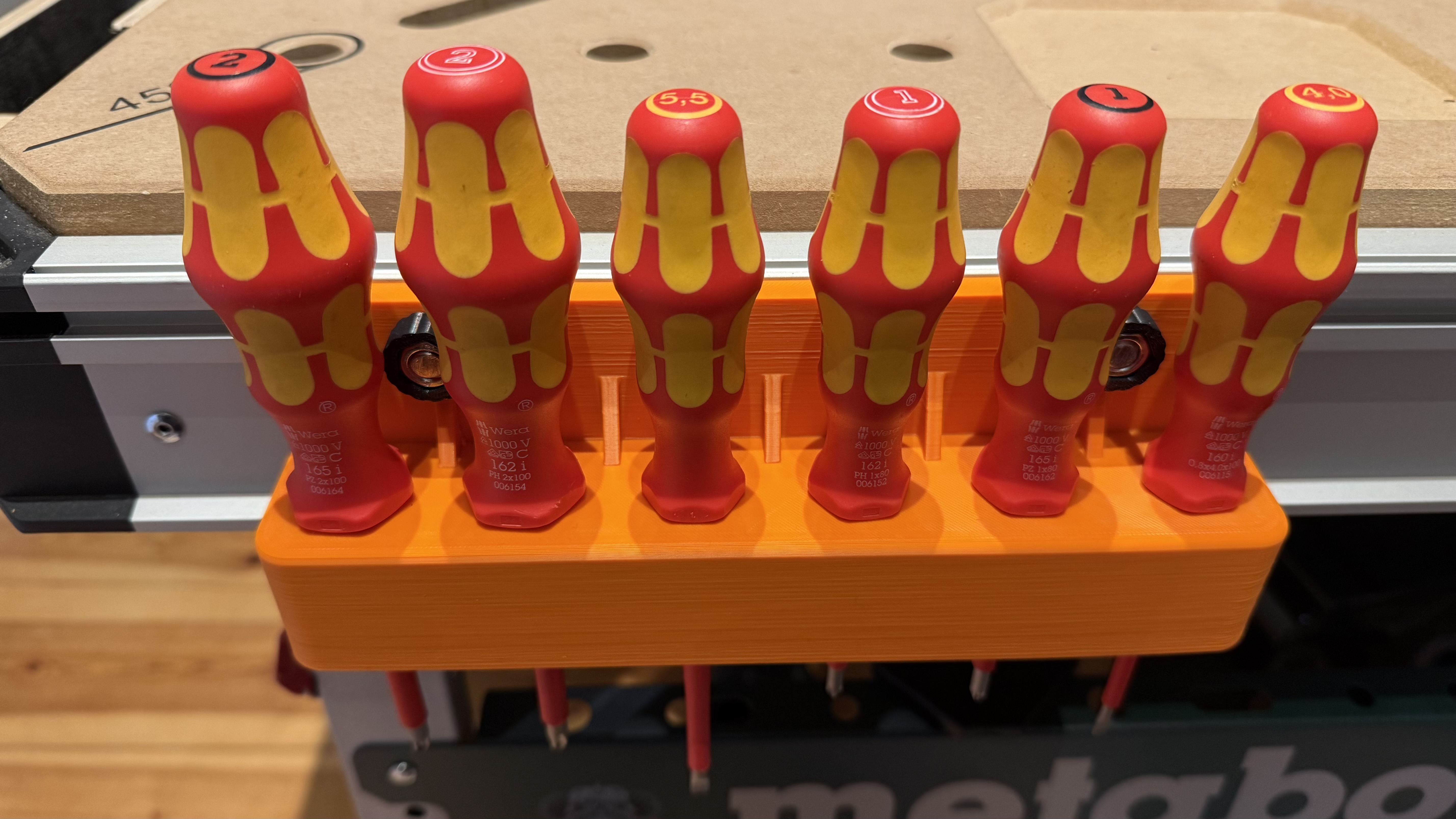 Holder for insulated Screwdrivers from Wera