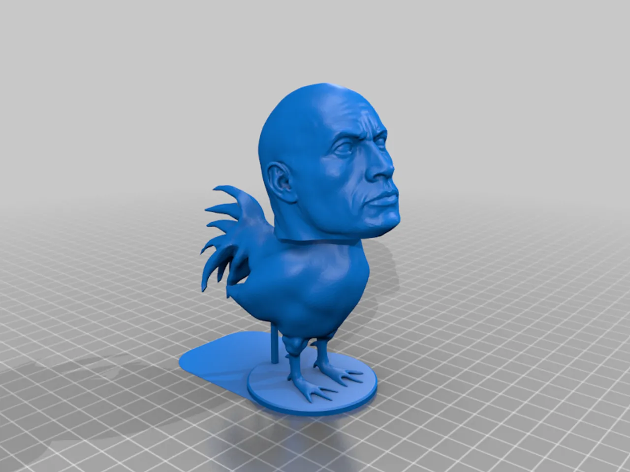 RockCock (Rooster) by ThePrinterUnderTheStairs | Download free STL model |  Printables.com