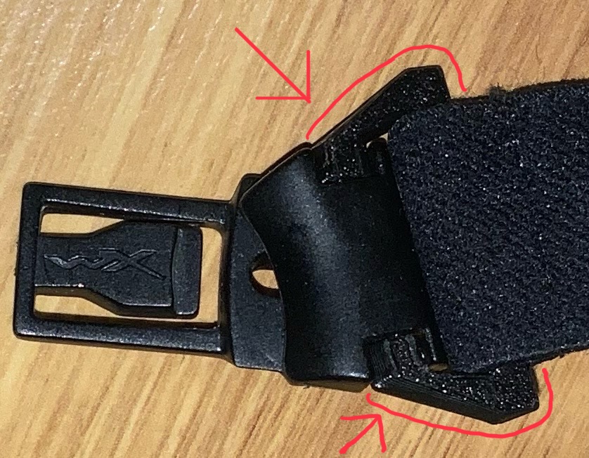 WileyX Spear Goggle Strap link part