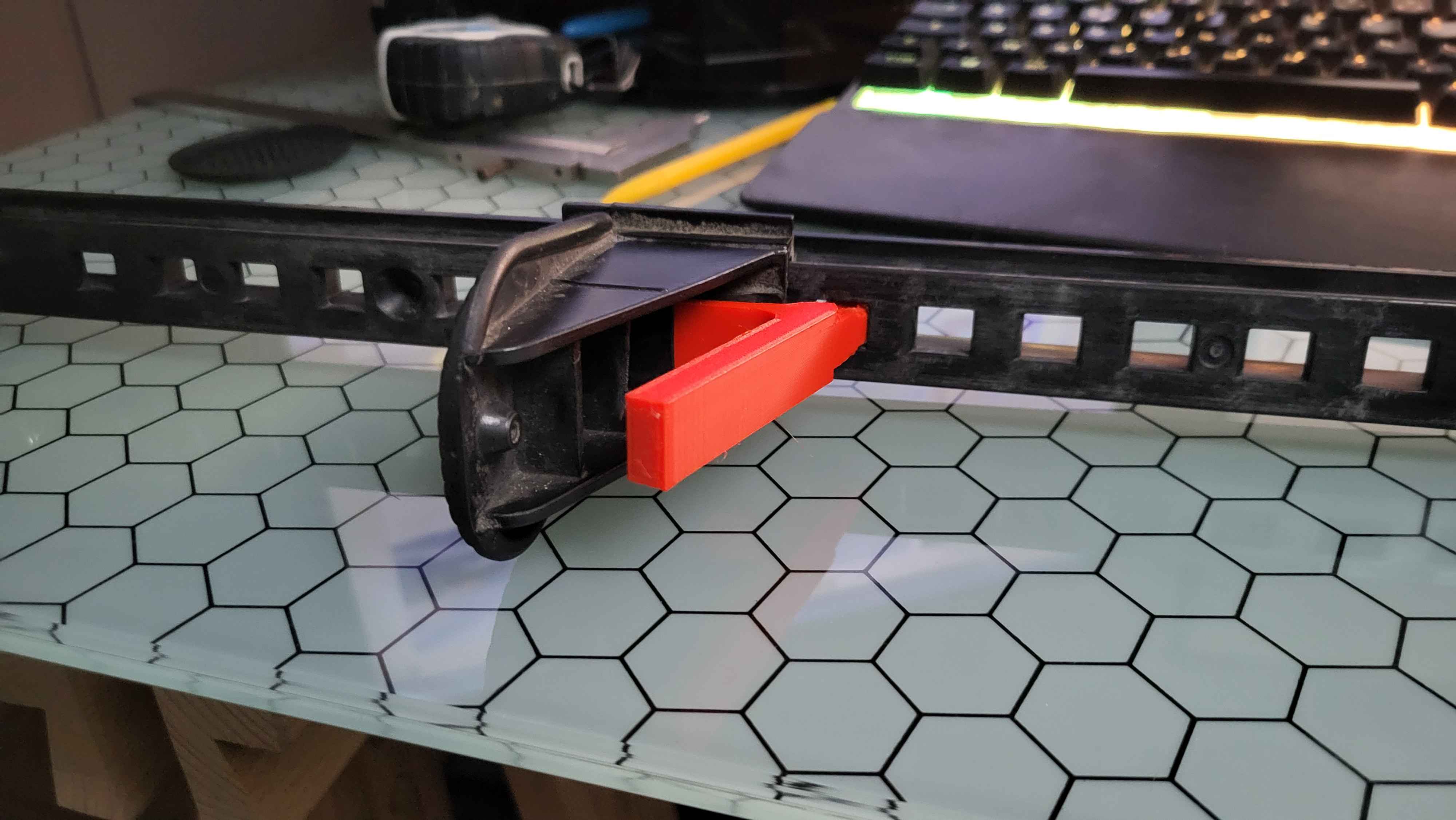 Foot block for kayak (Atlantic kayak)