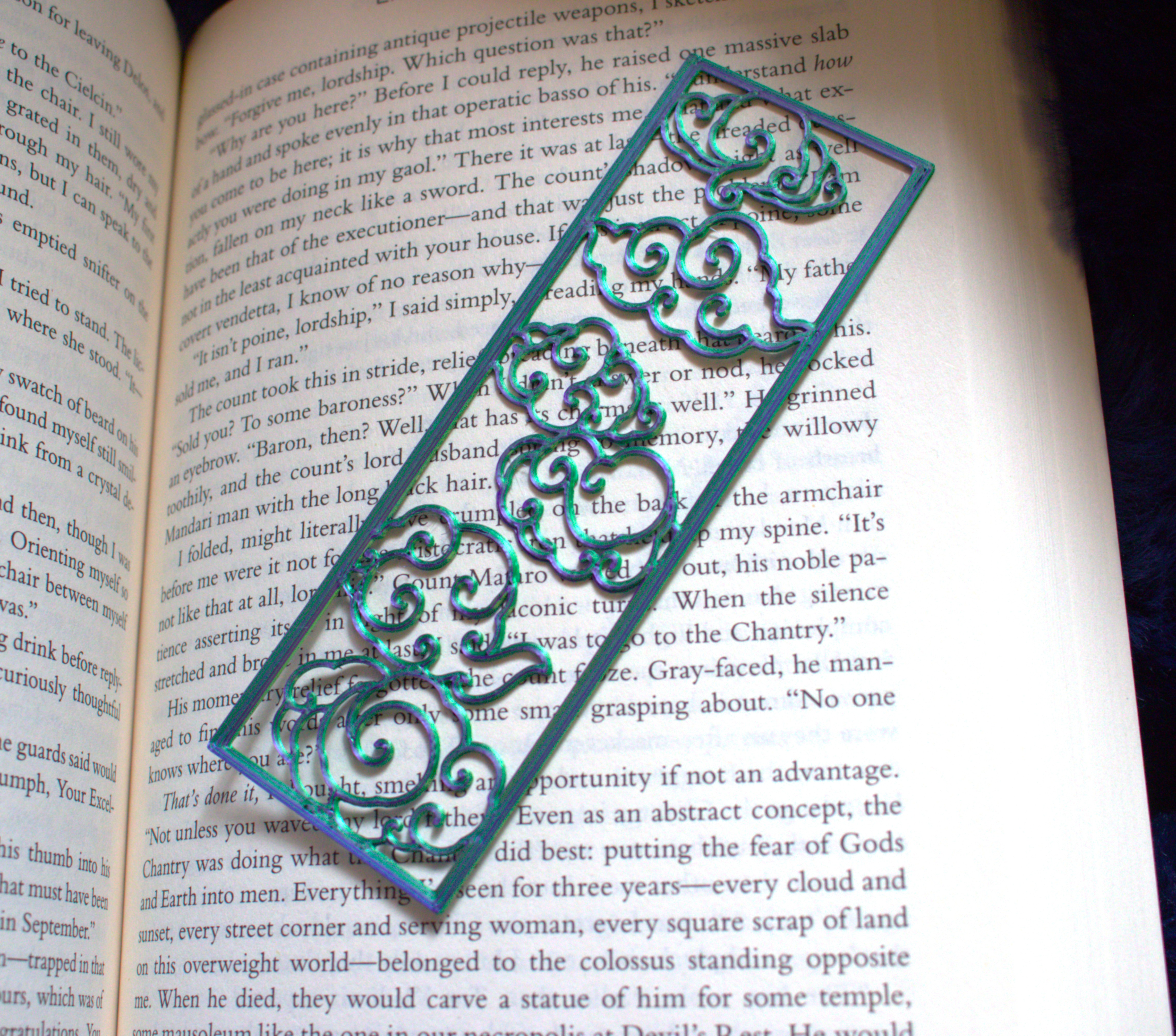 Cloudy Bookmark