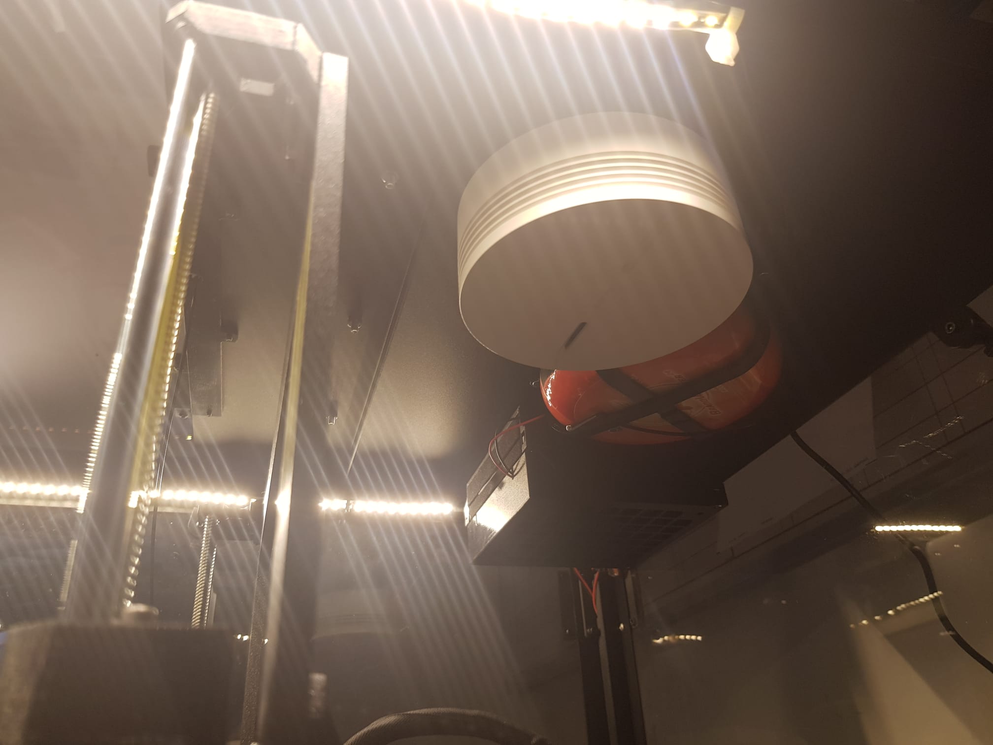 Firesensor, Smokesensor & Extinguisher for 3D-Printers — miniatura 3