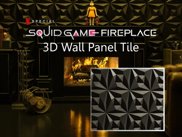 Squid Game: 3D Wall Panel Tile