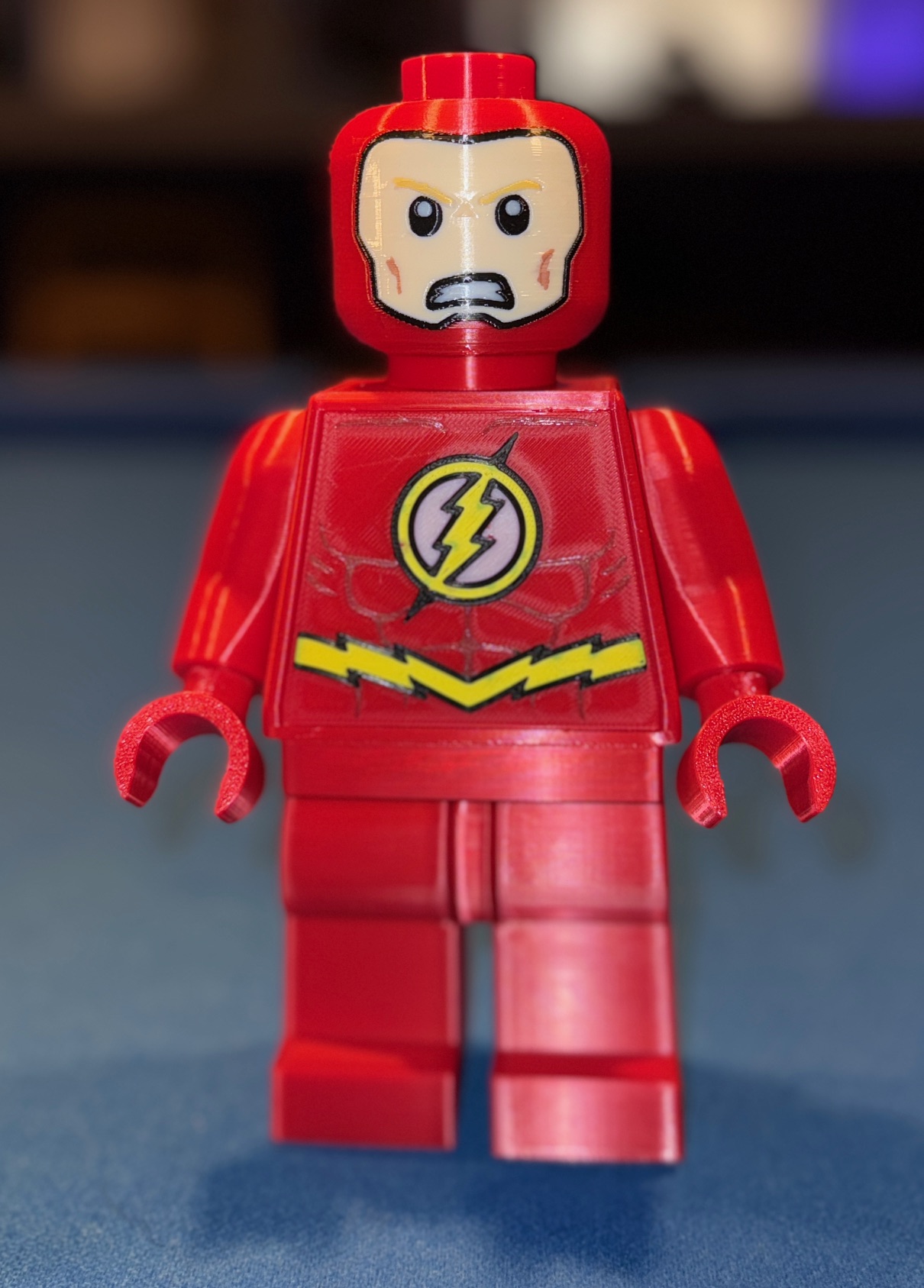 Flash BrickMegaFigure (5:1 Scale) — miniatura 5