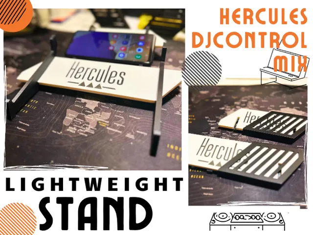 Hercules DJControl Mix Snap-Fit Lightweight Stand