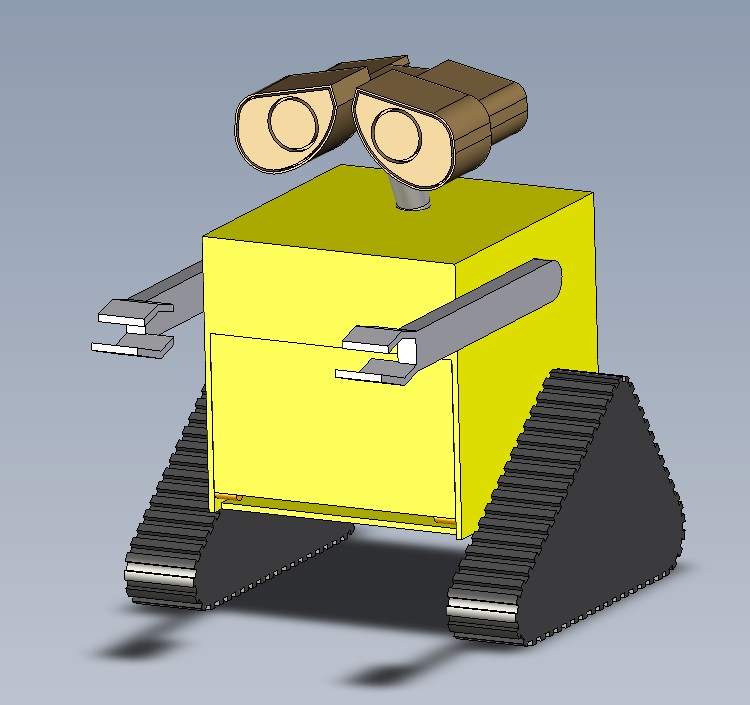 Wall-E with Helping Hands