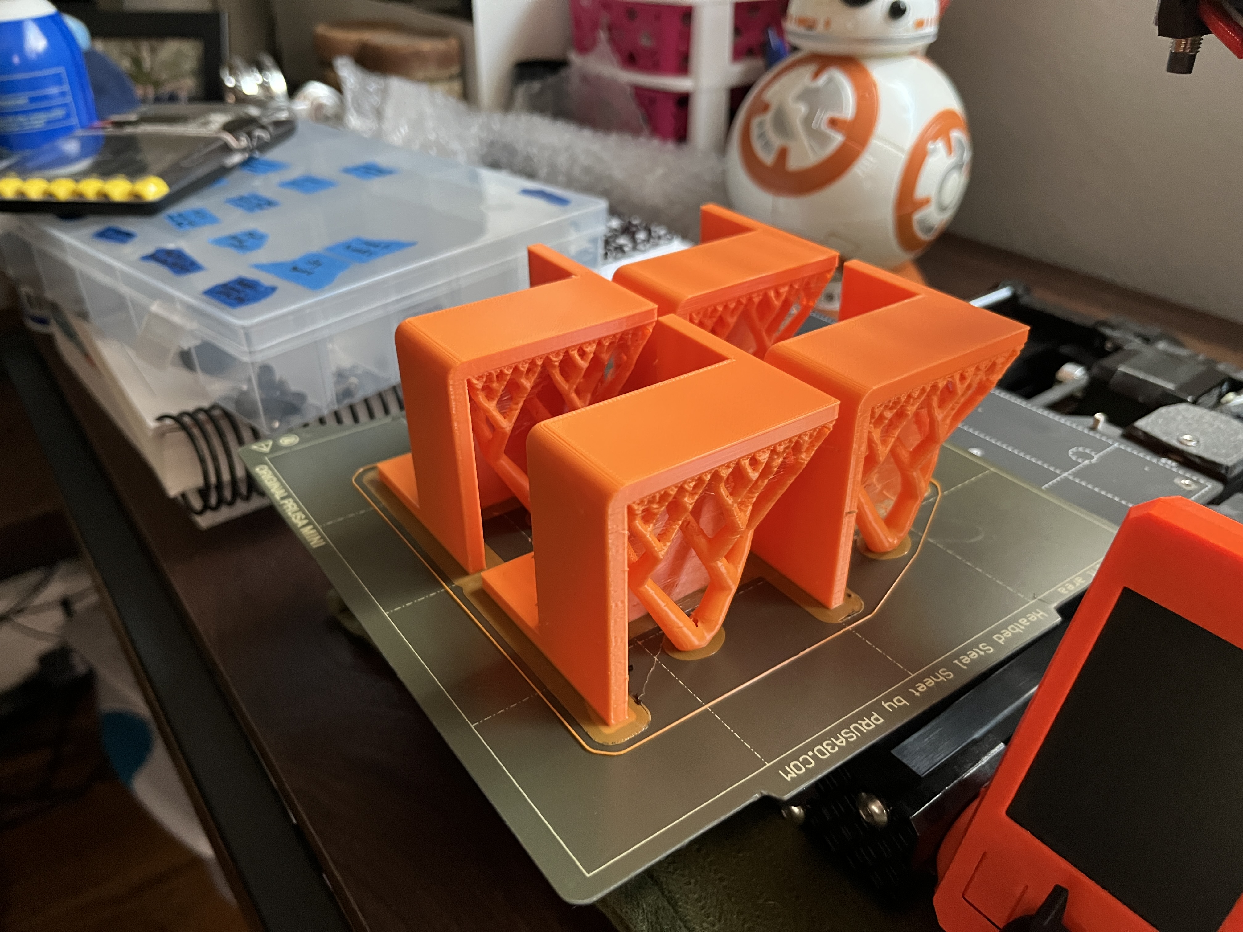 Miniatura 2 do modelo 3D IKEA Lack Table Stacking Bracket