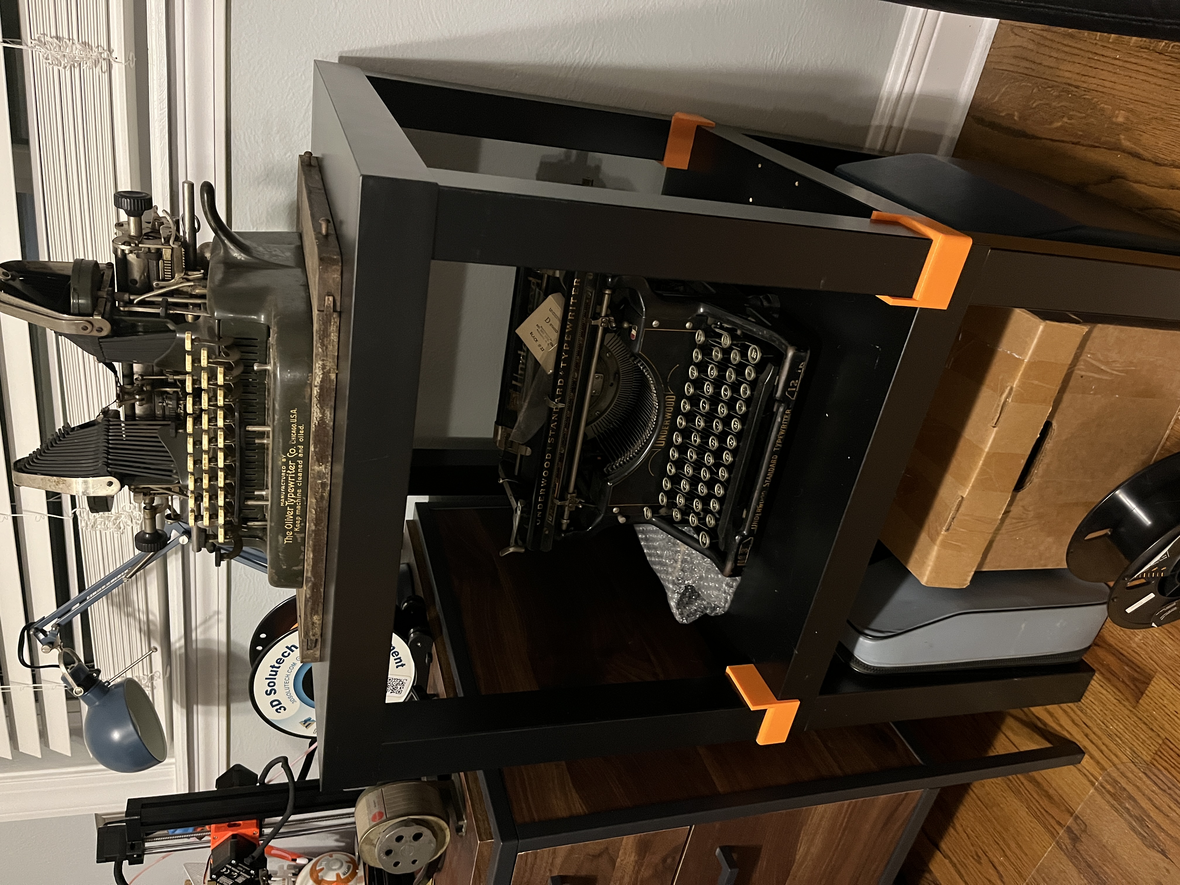 Miniatura 3 do modelo 3D IKEA Lack Table Stacking Bracket