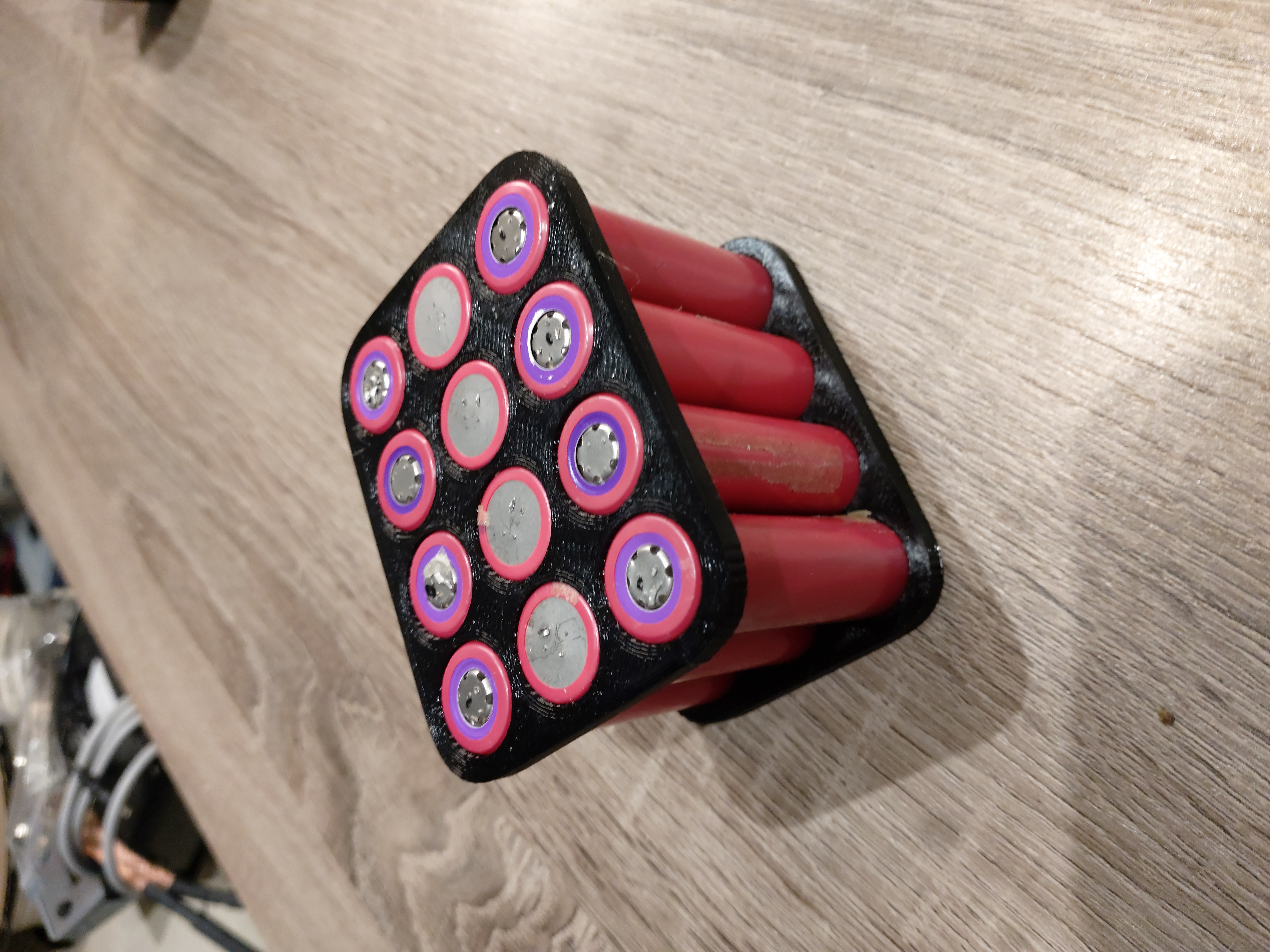18650 х12 battery holder (cell)