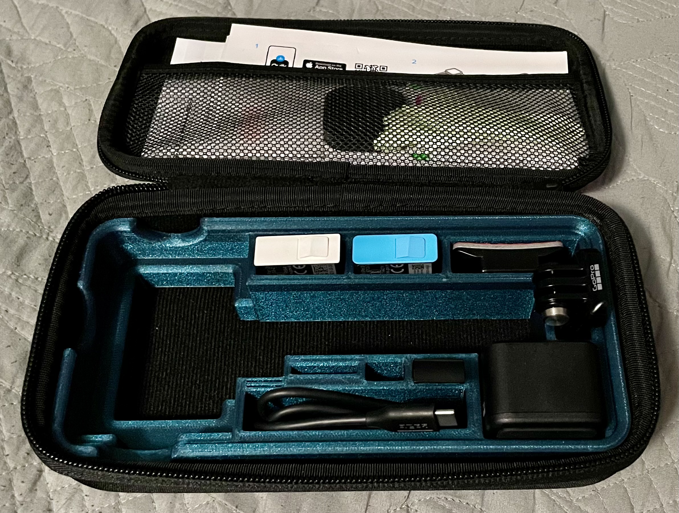 Miniatura 2 do modelo 3D GoPro case insert