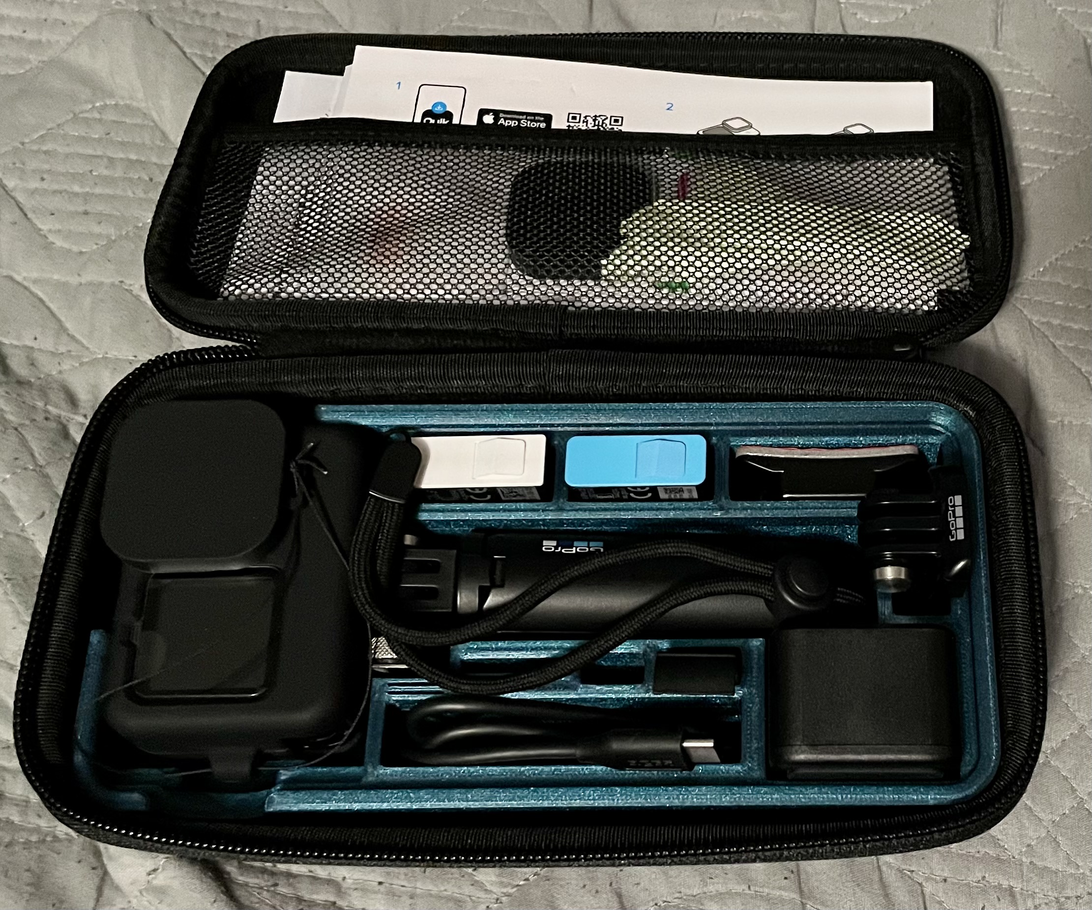 GoPro case insert