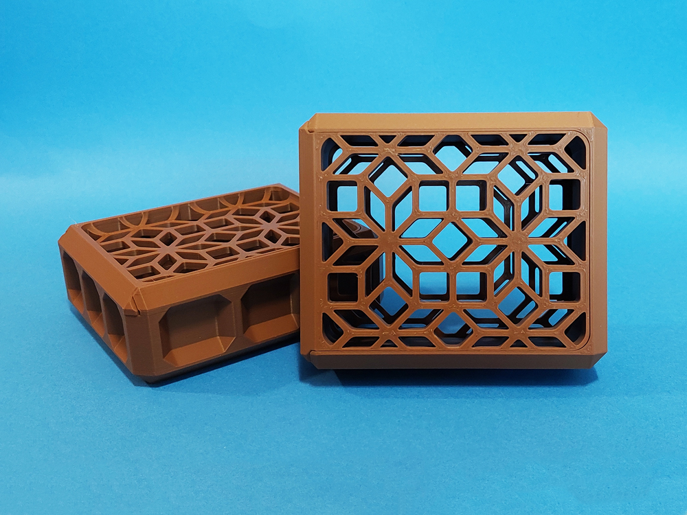 Game Piece Box, Jewelry Box, Potpourri Box, etc. with Sliding Lid, with Decorative Mosaic Pattern on Lid and Bottom, or Solid Options