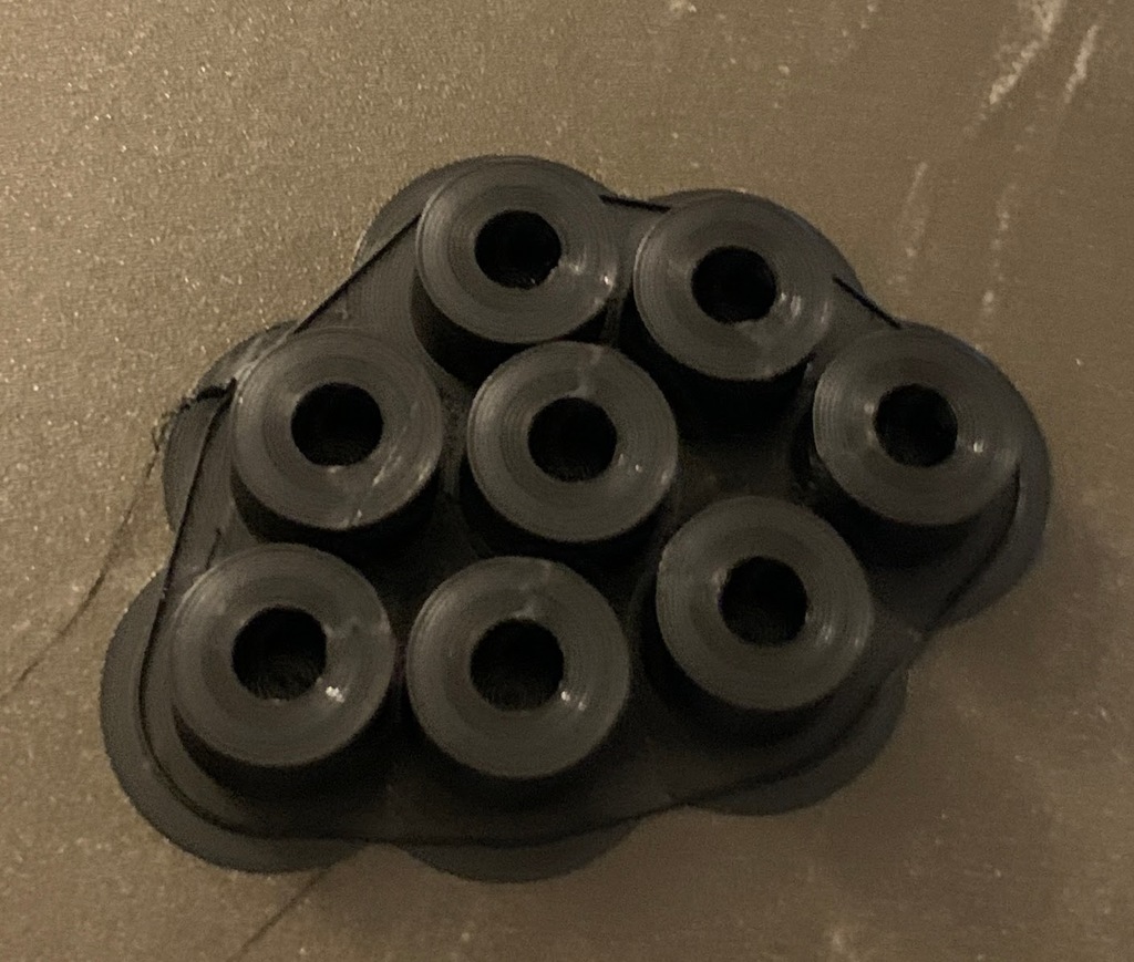 Christmas Tree Stand Bolt End Cap by ThePrinterUnderTheStairs