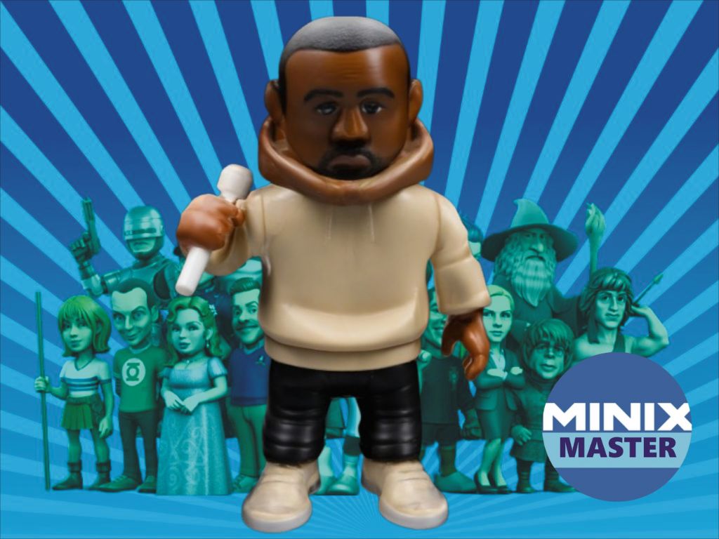 kanye west minix figure